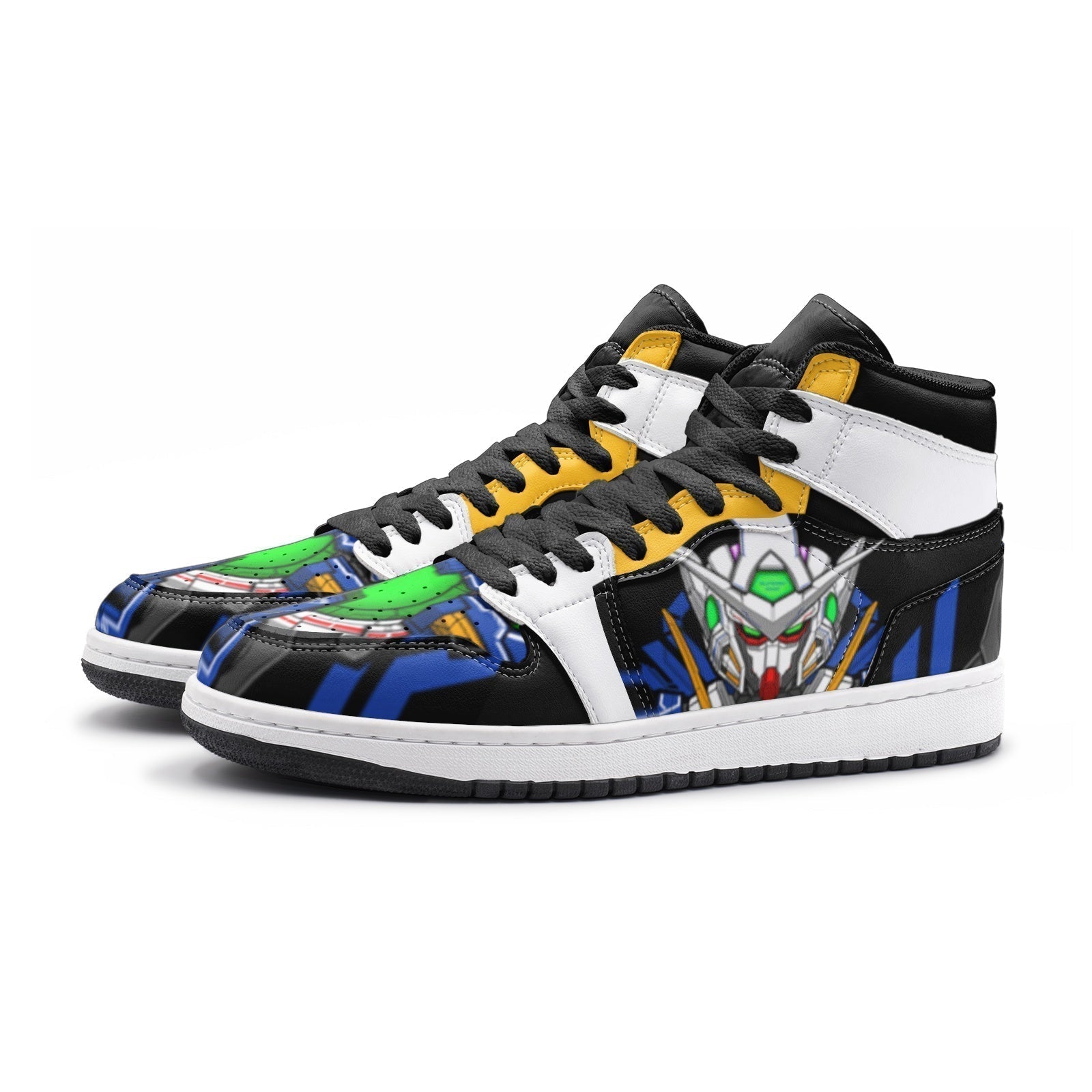Morukai "GN-001 Exia Gundam Mid 1 Basketball Shoes