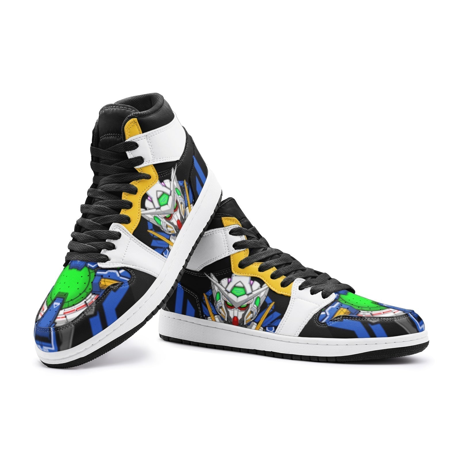 Morukai "GN-001 Exia Gundam Mid 1 Basketball Shoes