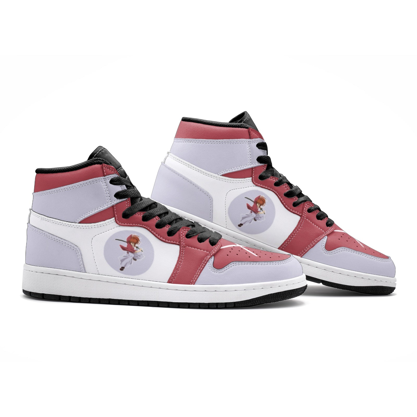 Morukai "Himura Kenshin Rurouni Kenshin Mid 1 Basketball Shoes