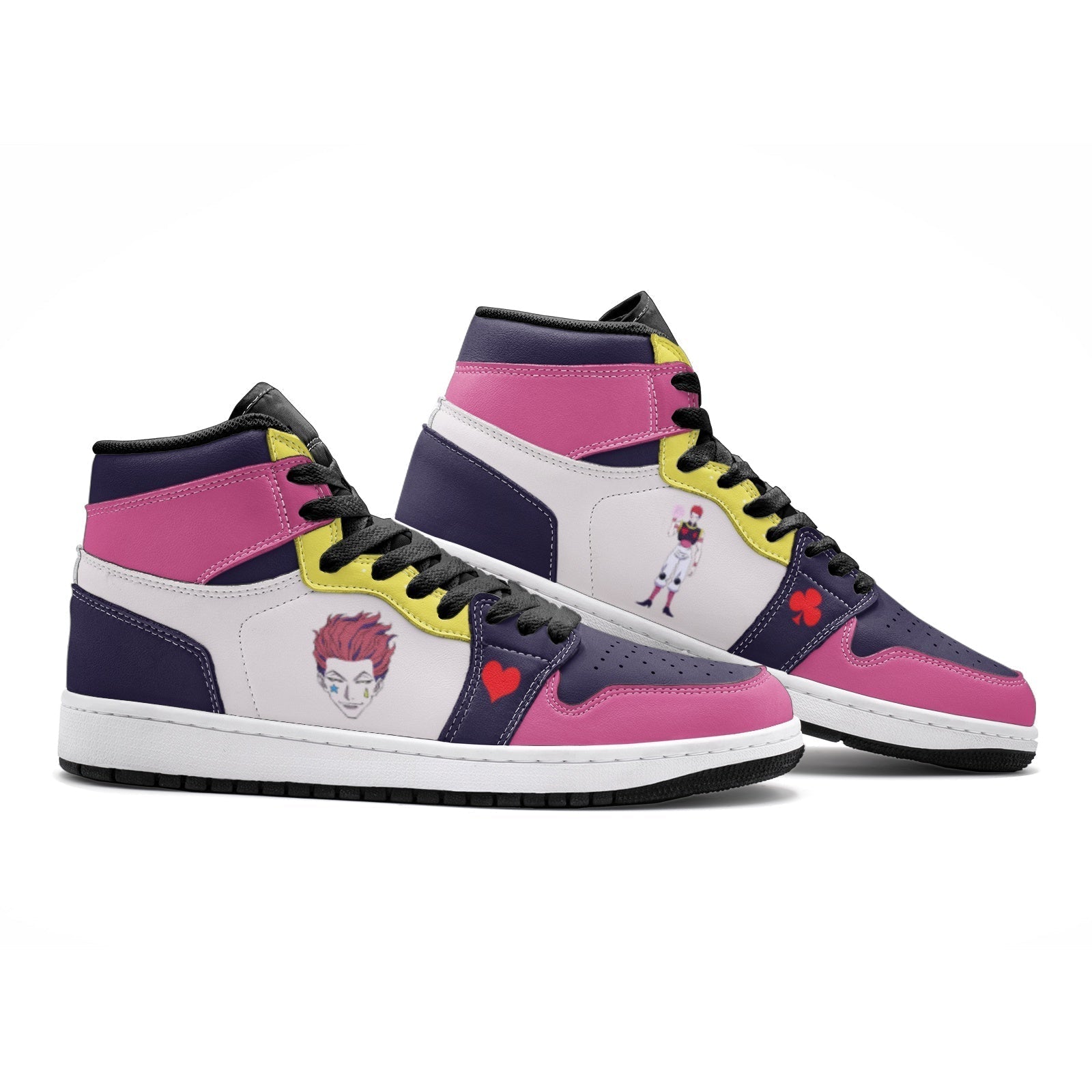 Morukai "Hisoka Morow Hunter x Hunter Mid 1 Basketball Shoes