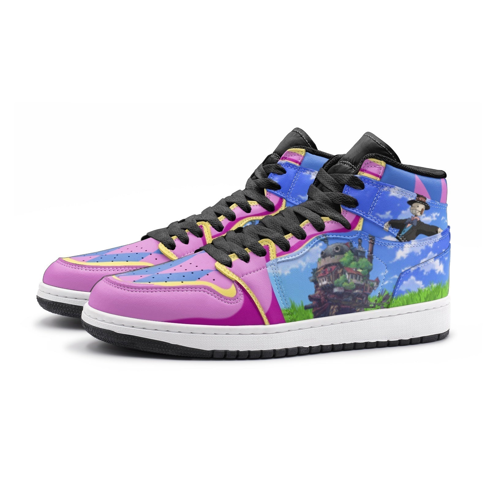 Morukai "Howl and Sophie Howl's Moving Castle Mid 1 Basketball Shoes