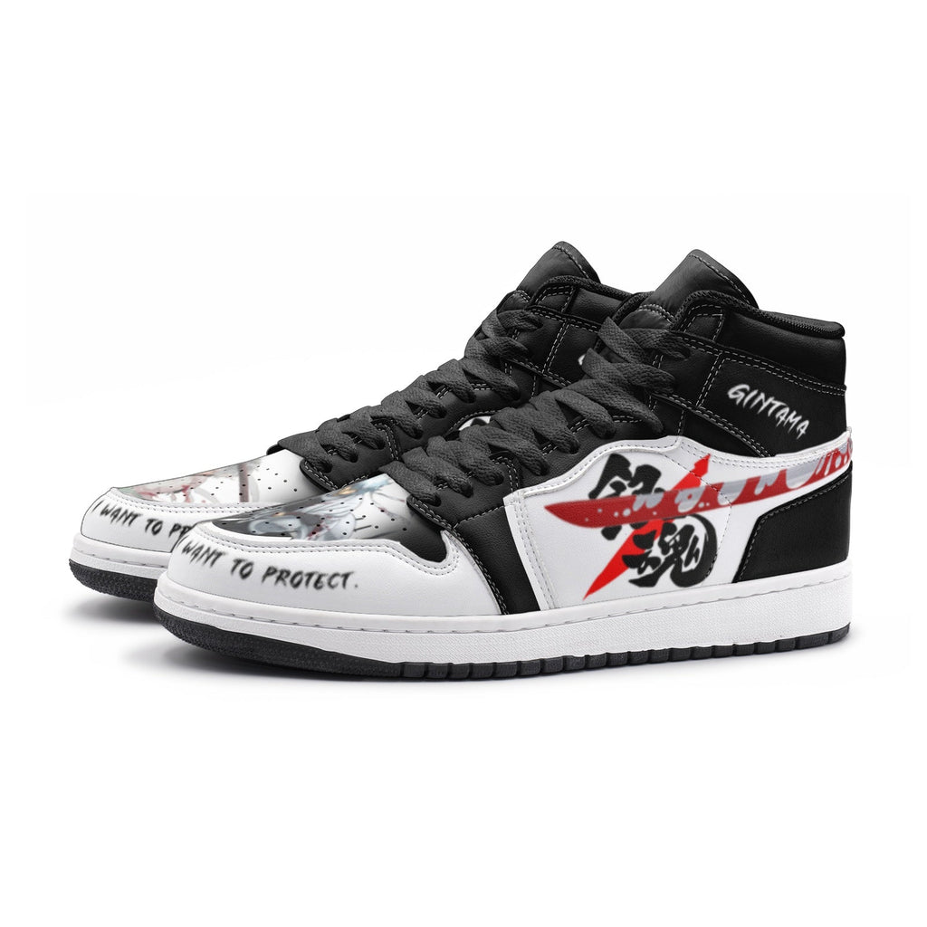 Morukai "I'll Protect What I Want to Gintama Mid 1 Basketball Shoes