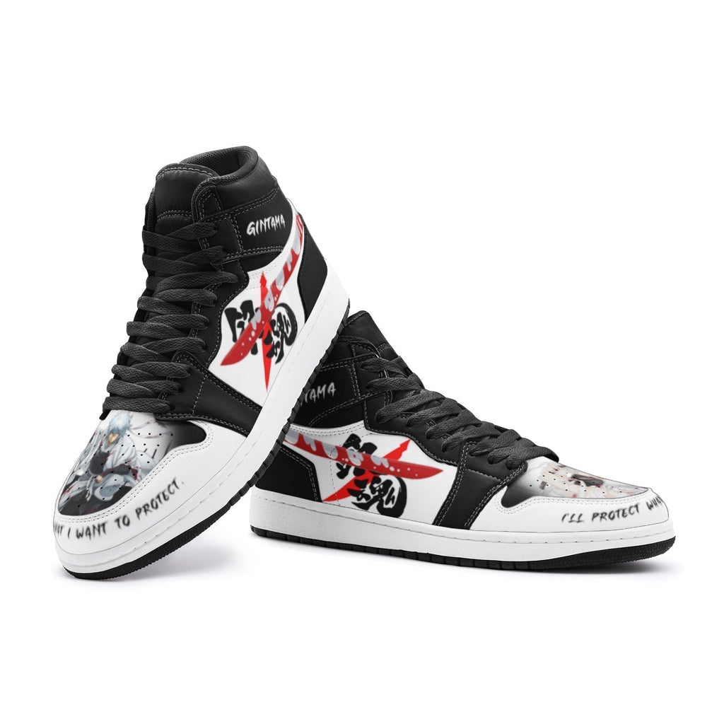 Morukai "I'll Protect What I Want to Gintama Mid 1 Basketball Shoes