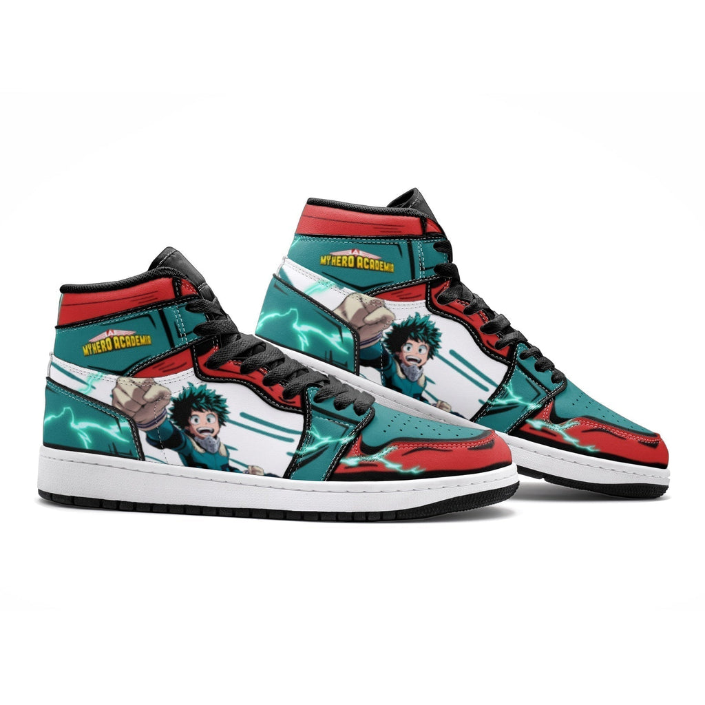 Morukai "Izuku Midoriya - Deku My Hero V2 Mid 1 Basketball Shoes
