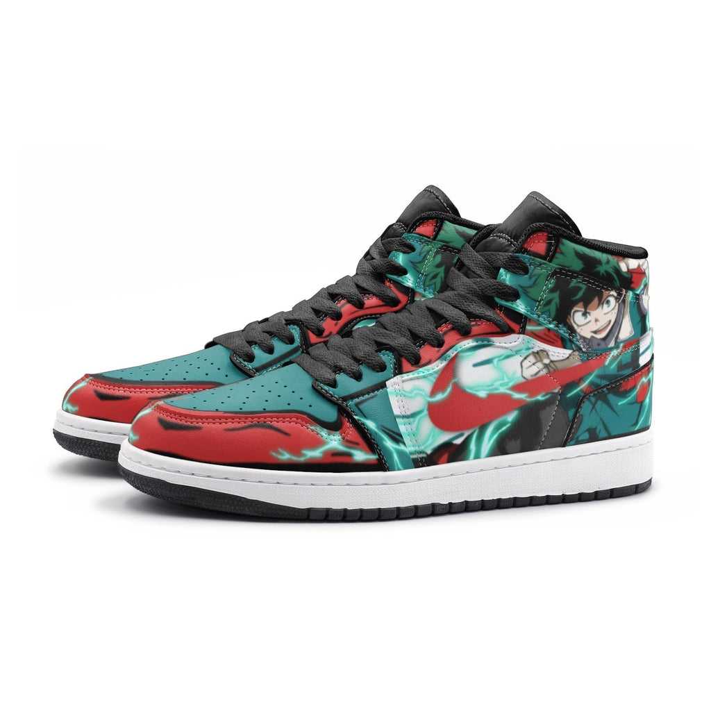 Morukai "Izuku Midoriya - Deku My Hero V2 Mid 1 Basketball Shoes
