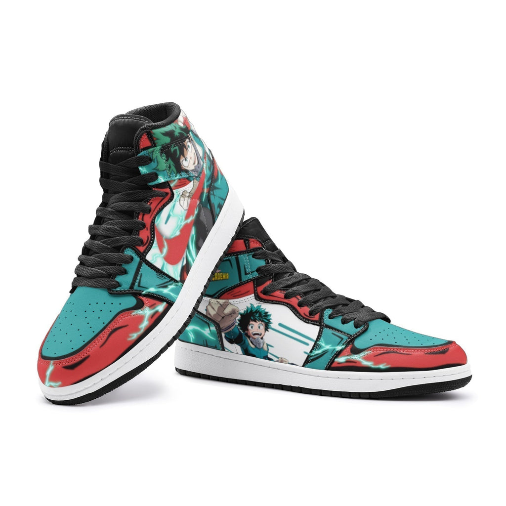 Morukai "Izuku Midoriya - Deku My Hero V2 Mid 1 Basketball Shoes