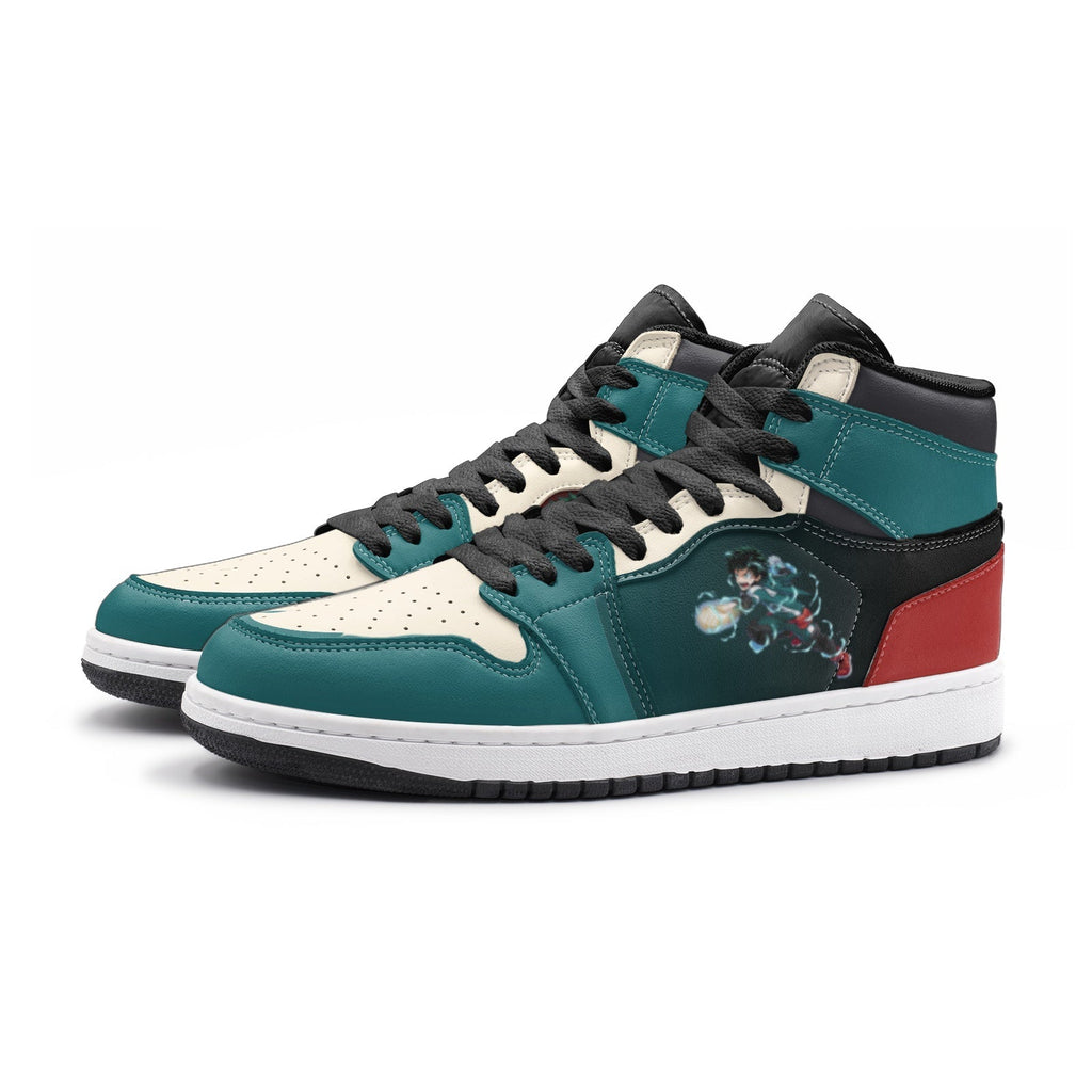 Morukai "Izuku Midoriya My Hero Mid 1 Basketball Shoes