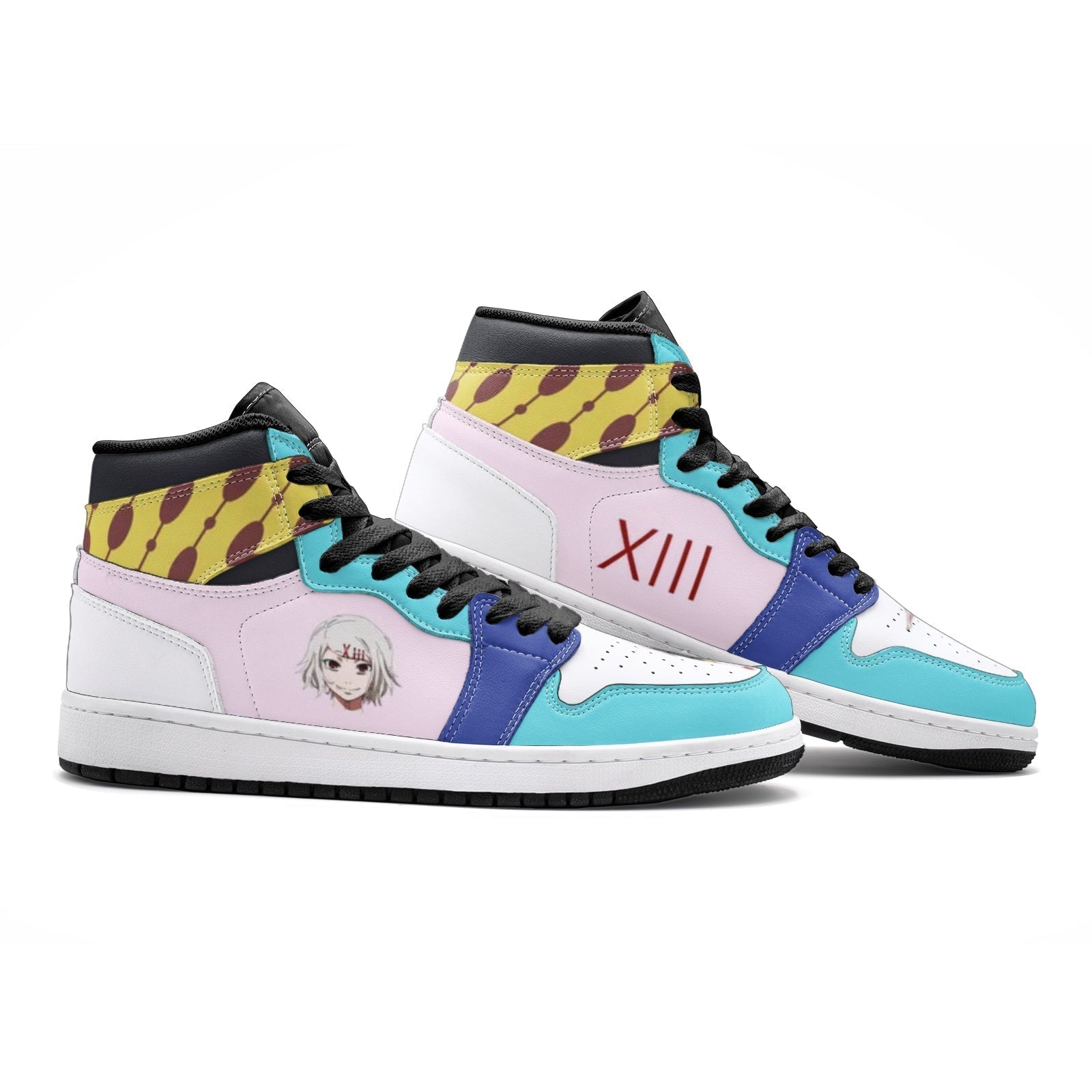 Morukai "Juuzou Suzuya Tokyo Ghoul V2 Mid 1 Basketball Shoes