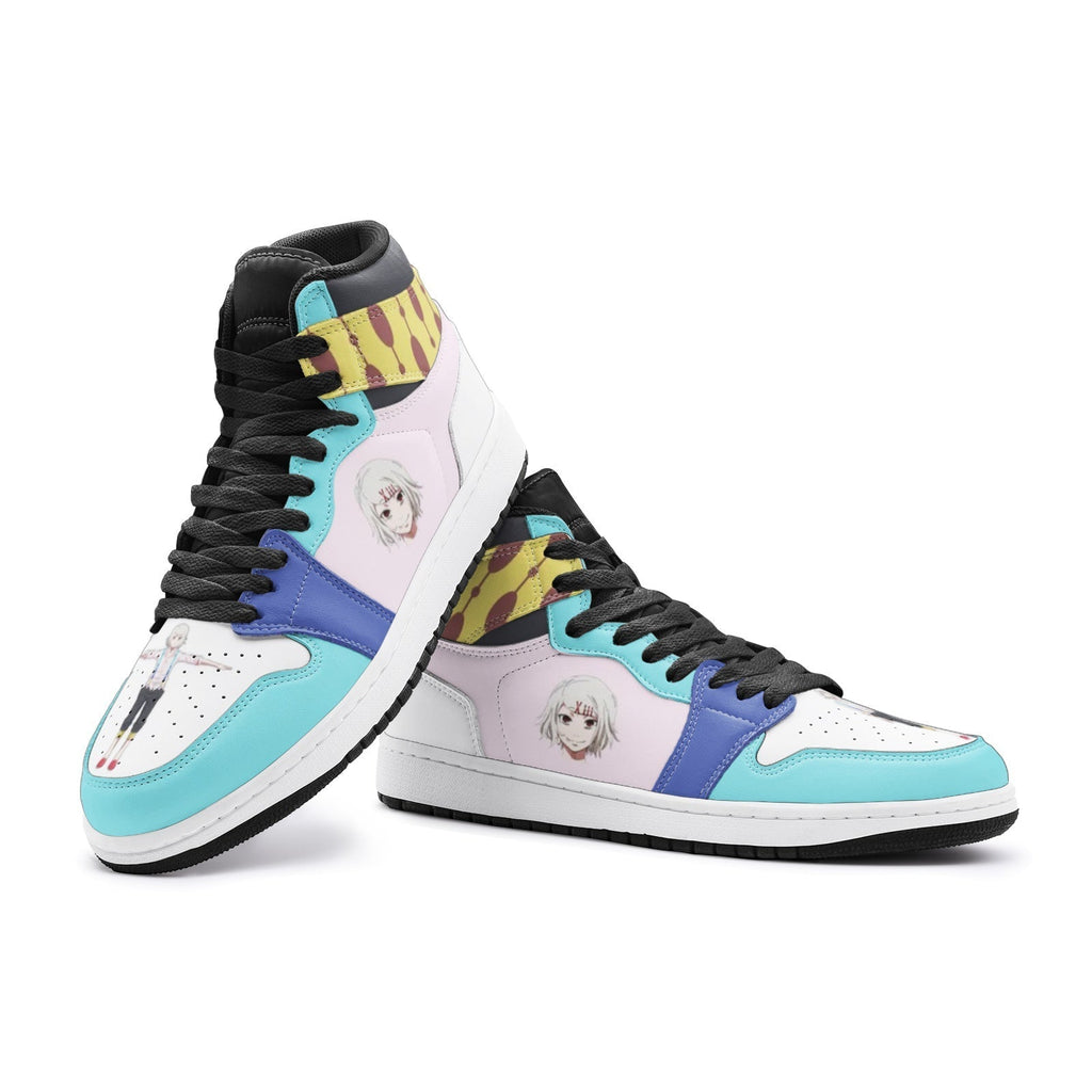 Morukai "Juuzou Suzuya Tokyo Ghoul V2 Mid 1 Basketball Shoes