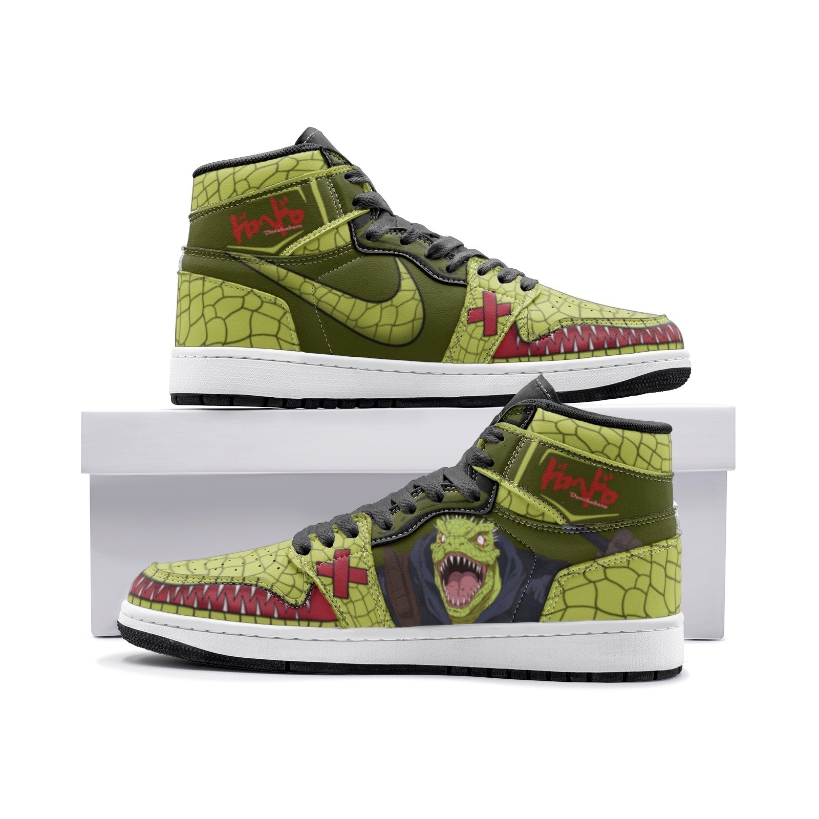 Morukai "Kaiman Dorohedoro Mid 1 Basketball Shoes