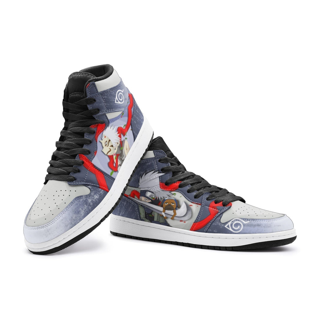 Morukai "Kakashi Hatake Anbu Ninja V2 Mid 1 Basketball Shoes