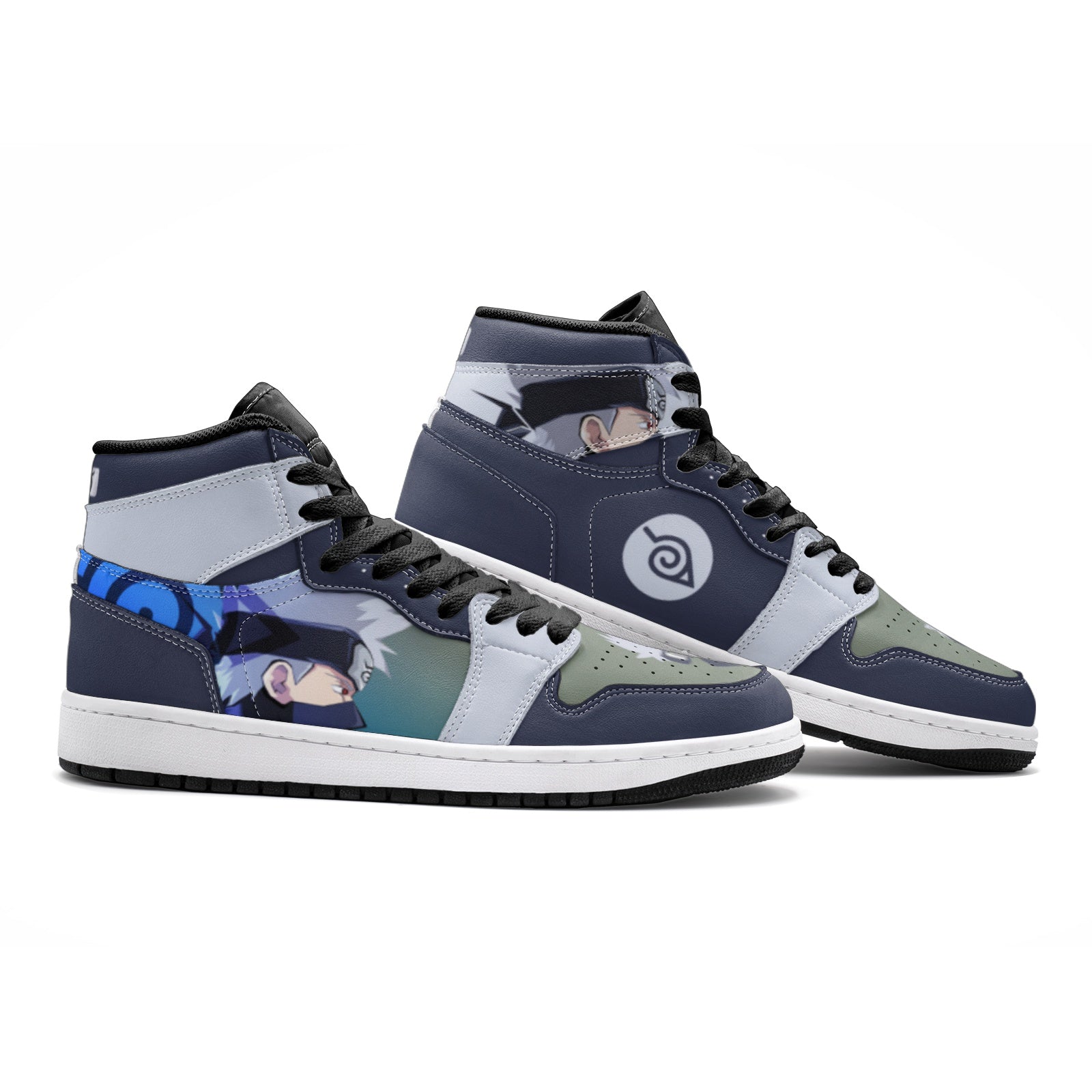 Morukai "Kakashi Hatake Ninja V2 Mid 1 Basketball Shoes