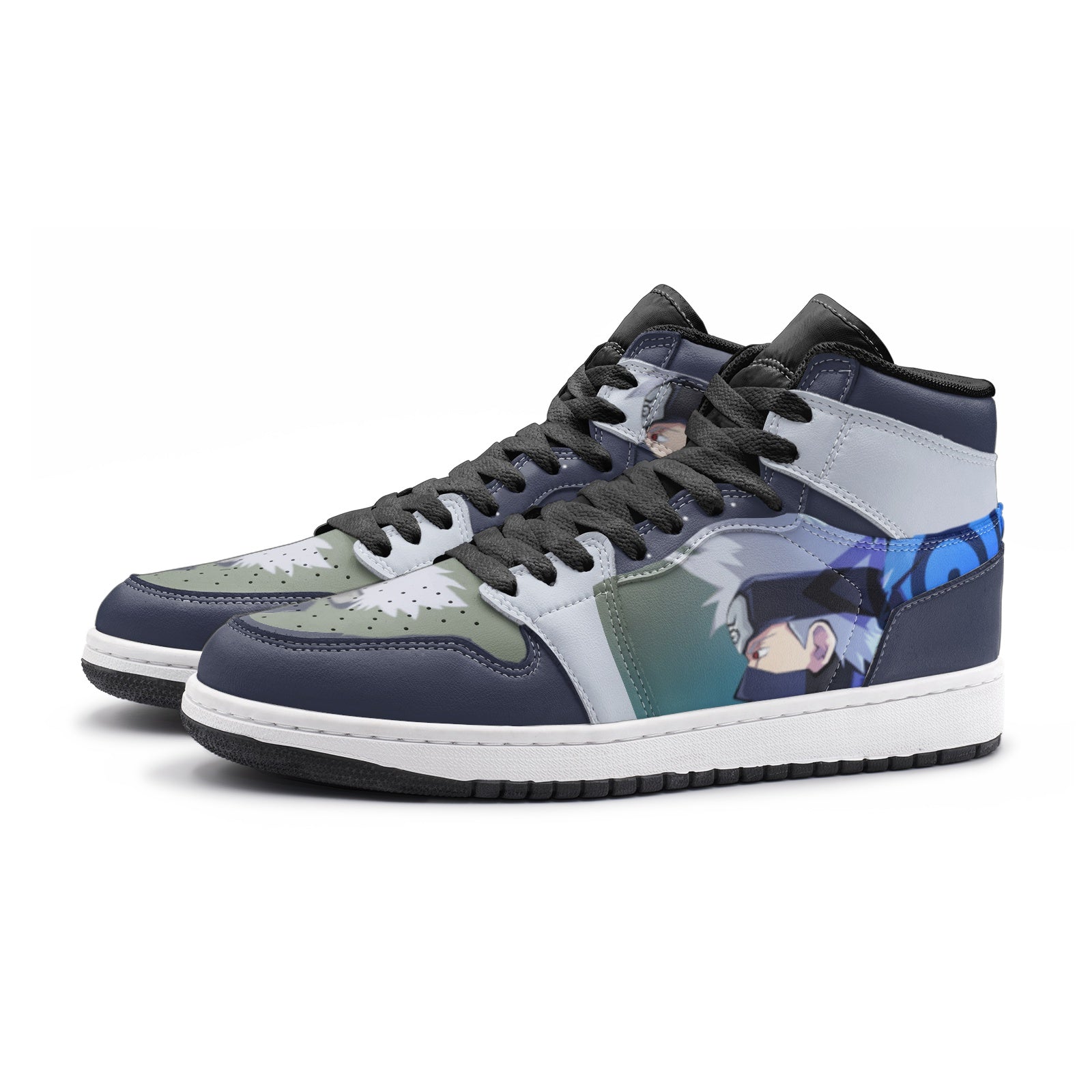 Morukai "Kakashi Hatake Ninja V2 Mid 1 Basketball Shoes