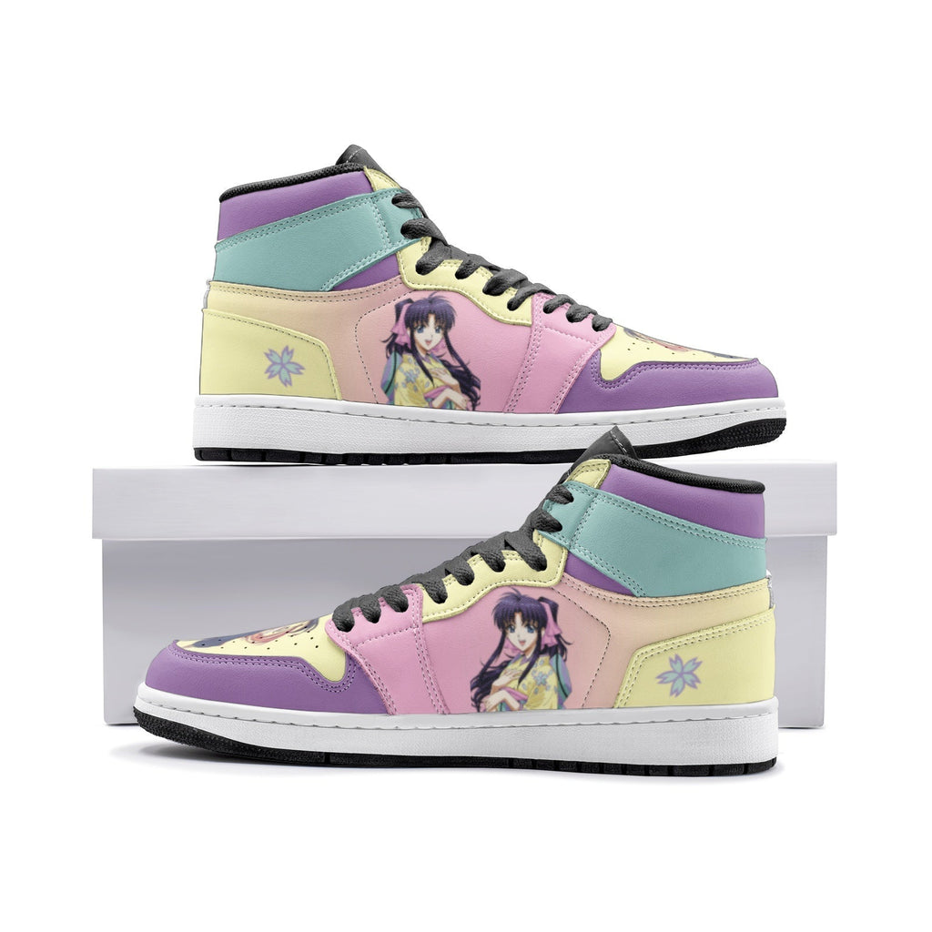 Morukai "Kaoru Kamiya Rurouni Kenshin Mid 1 Basketball Shoes