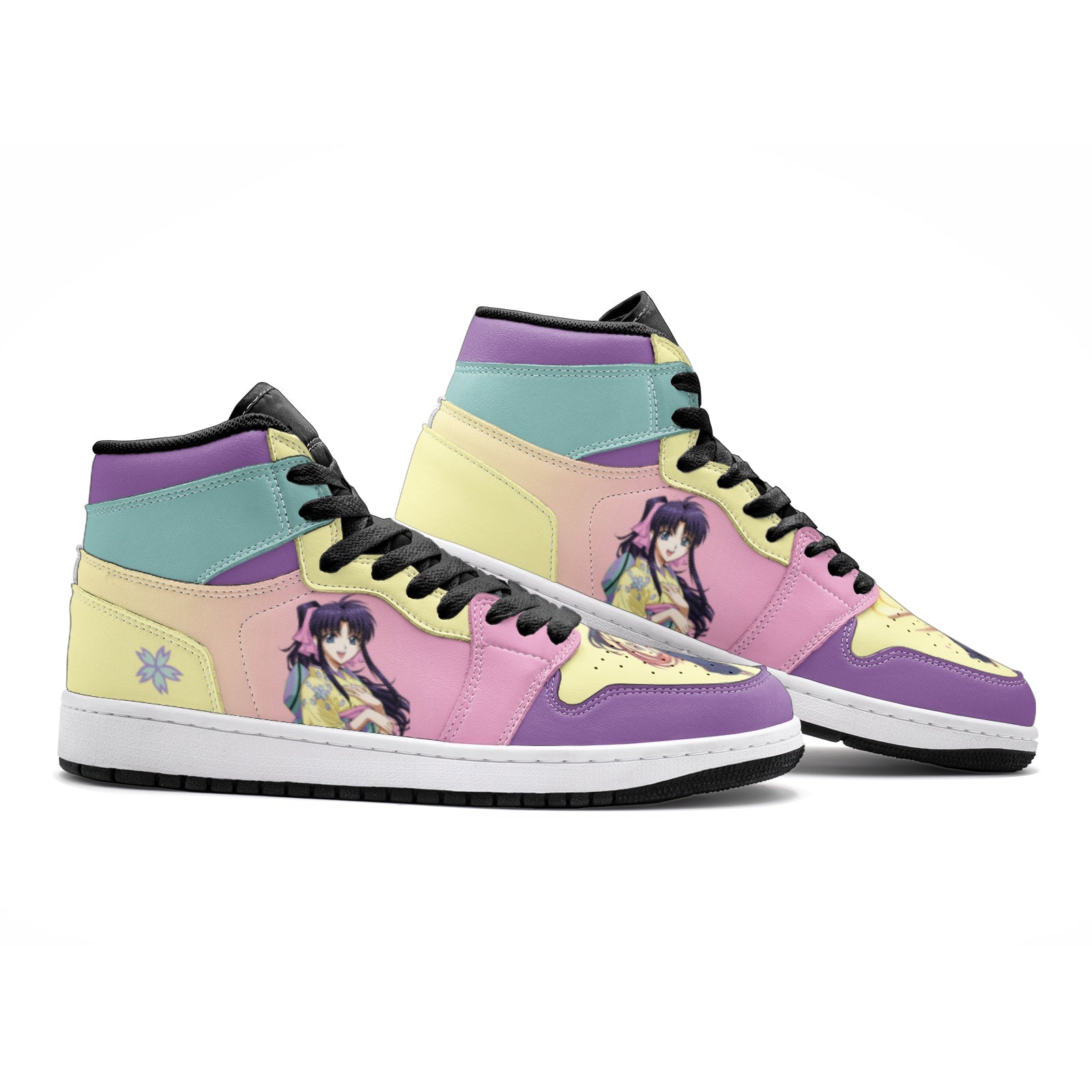 Morukai "Kaoru Kamiya Rurouni Kenshin Mid 1 Basketball Shoes