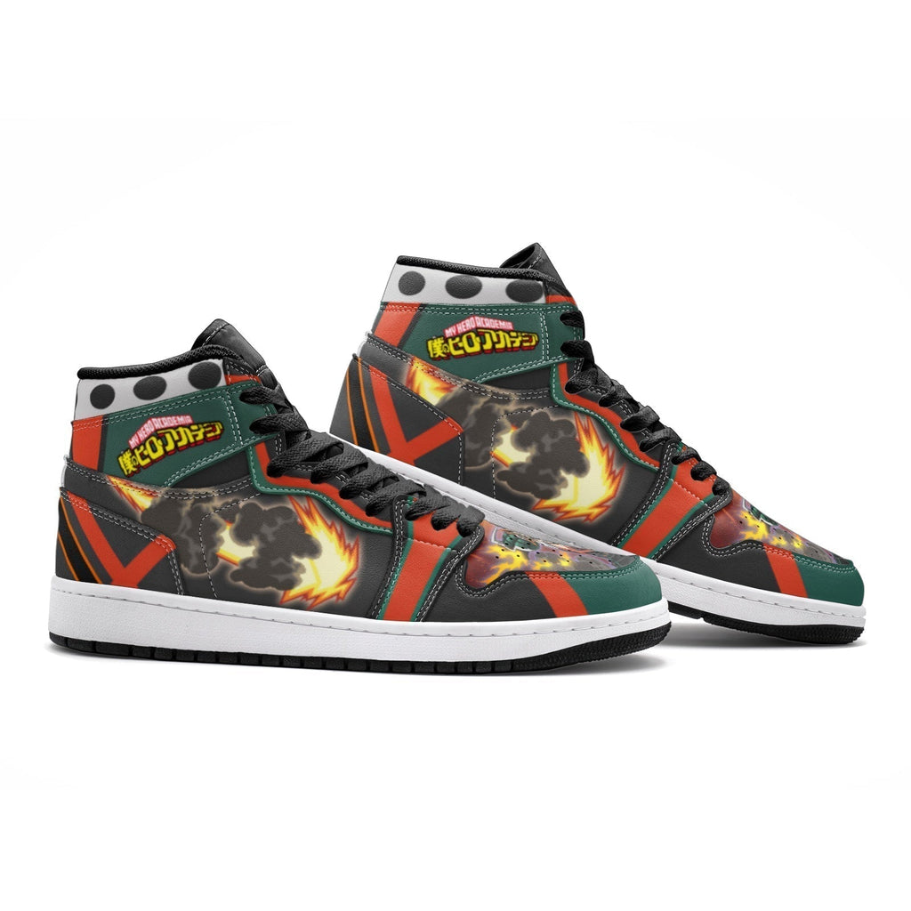 Morukai "Katsuki Bakugo My Hero Academia 2 Mid 1 Basketball Shoes
