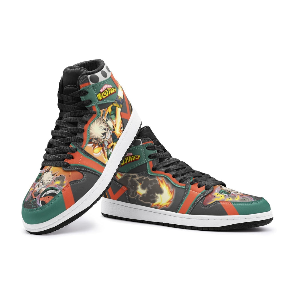 Morukai "Katsuki Bakugo My Hero Academia 2 Mid 1 Basketball Shoes