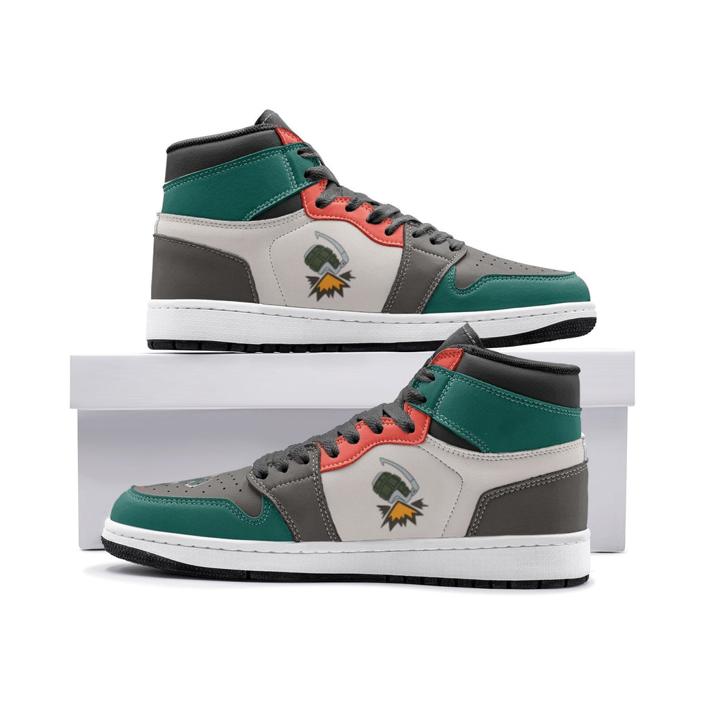 Morukai "Katsuki Bakugo My Hero Academia V2 Mid 1 Basketball Shoes