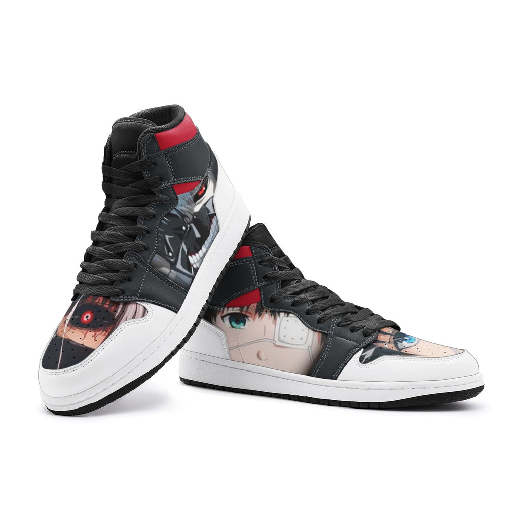 Morukai "Ken Kaneki Tokyo Ghoul V4 Mid 1 Basketball Shoes