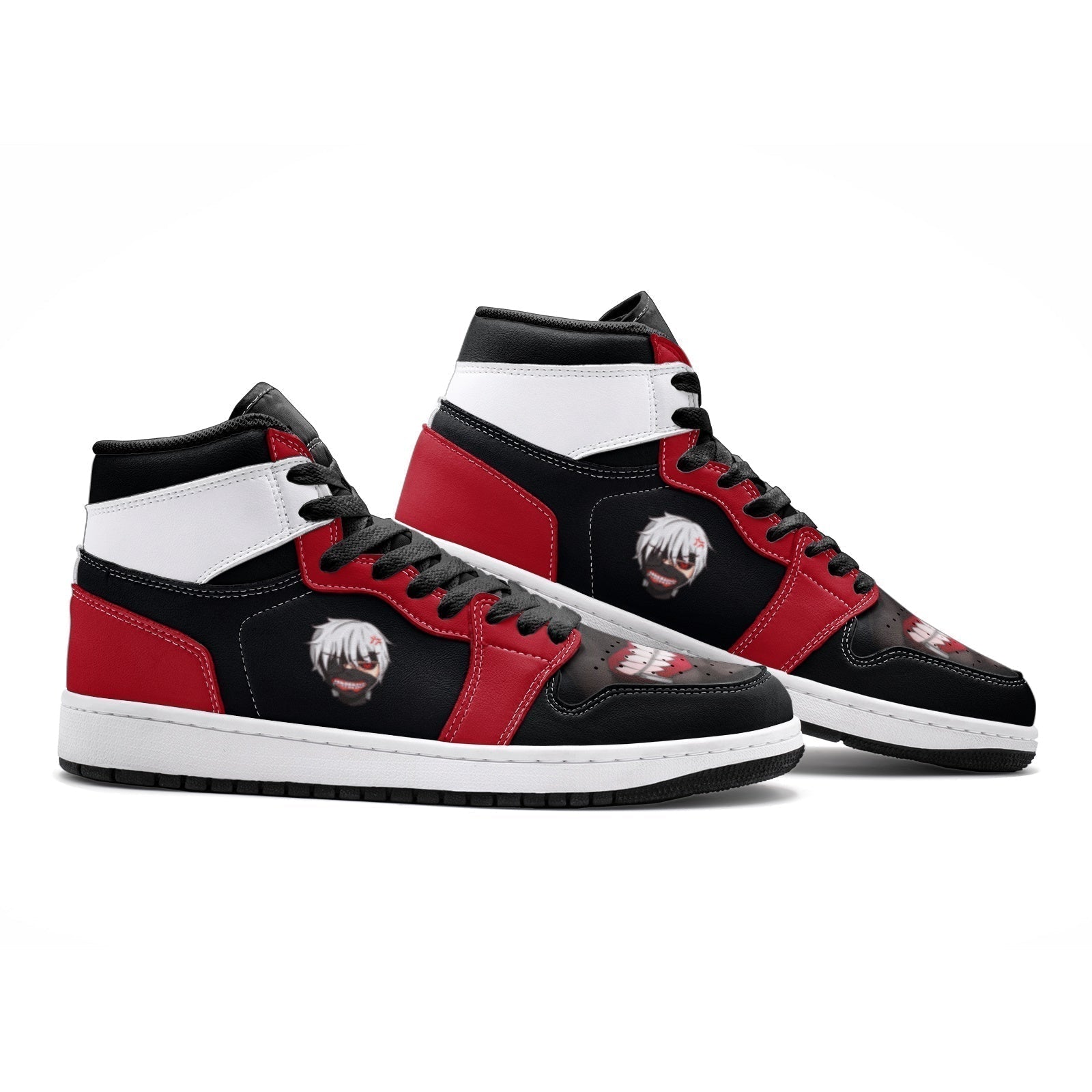 Morukai "Ken Kaneki V1 Tokyo Ghoul Mid 1 Basketball Shoes