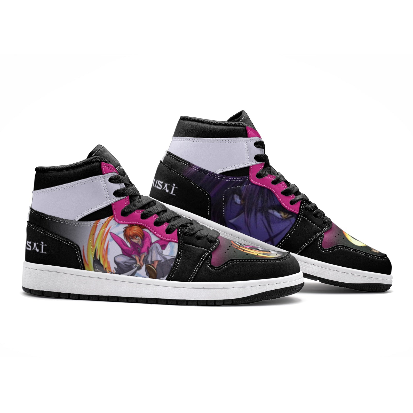 Morukai "Kenshin Battousai Rurouni Kenshin Mid 1 Basketball Shoes