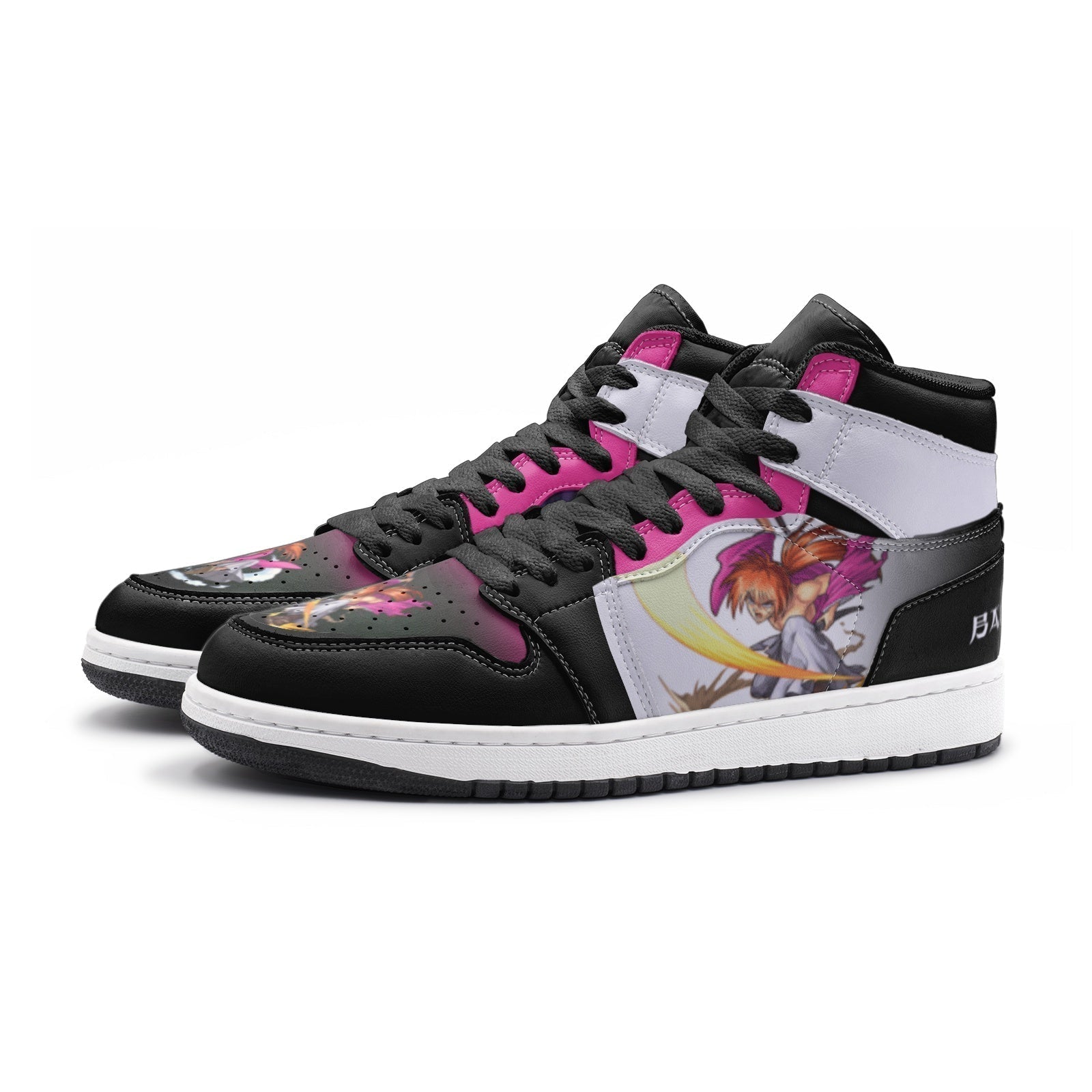 Morukai "Kenshin Battousai Rurouni Kenshin Mid 1 Basketball Shoes