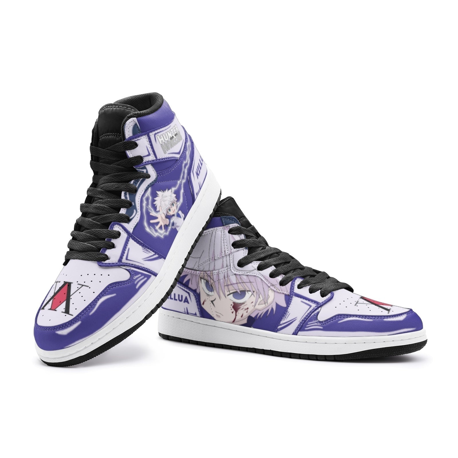 Morukai "Killua Zoldyck Hunter Mid 1 Basketball Shoes