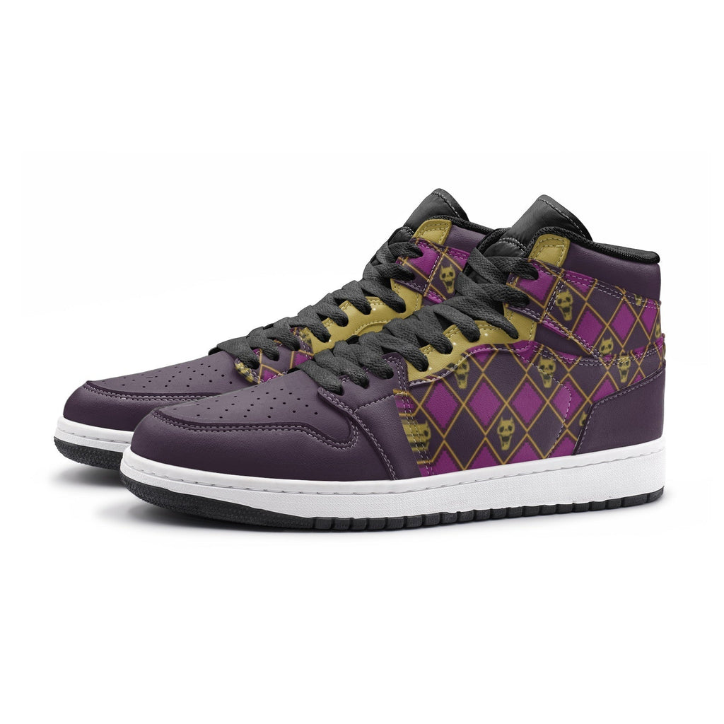 Morukai "Kira Yoshikage Killer Queen Jojo's Bizarre Adventure Mid 1 Basketball Shoes