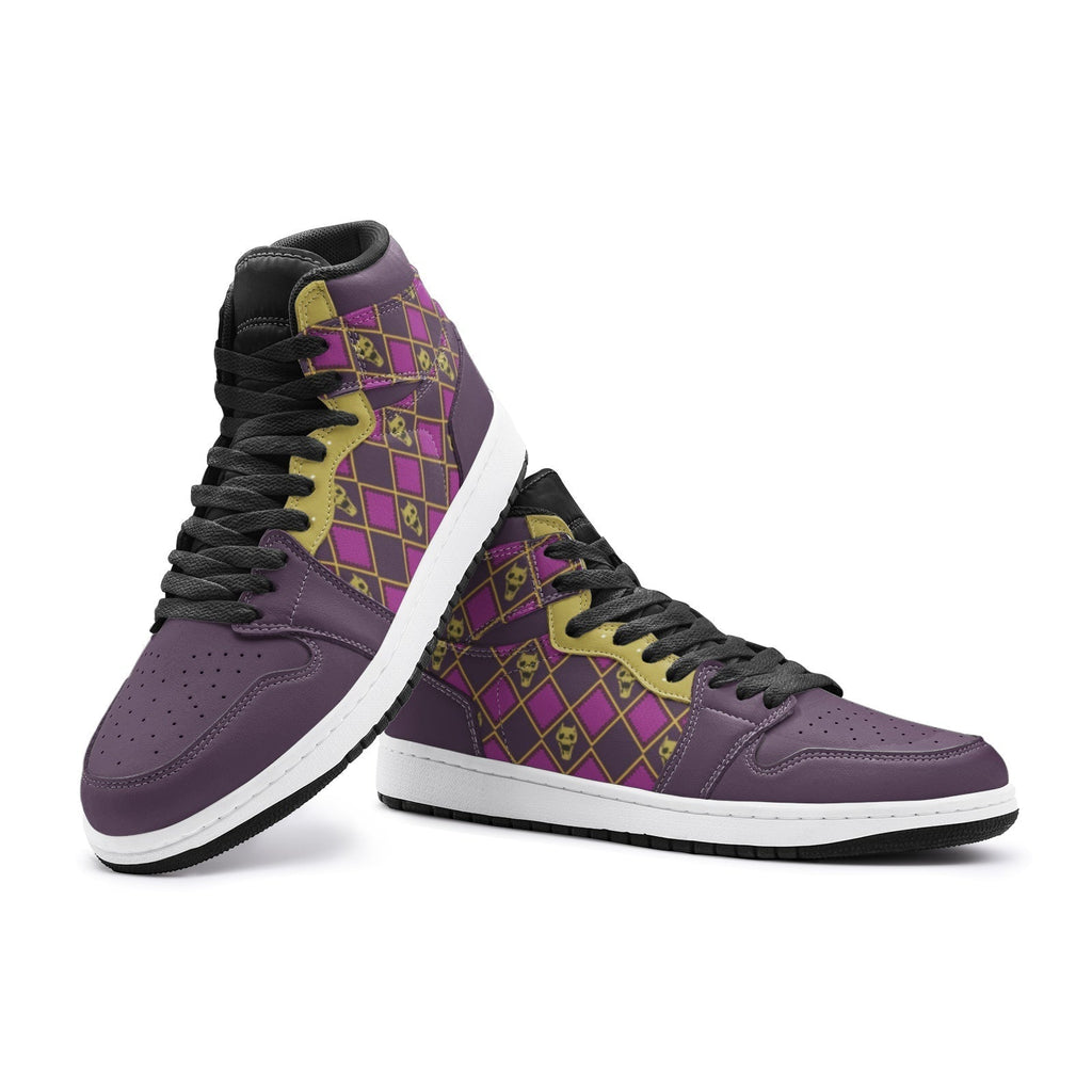 Morukai "Kira Yoshikage Killer Queen Jojo's Bizarre Adventure Mid 1 Basketball Shoes