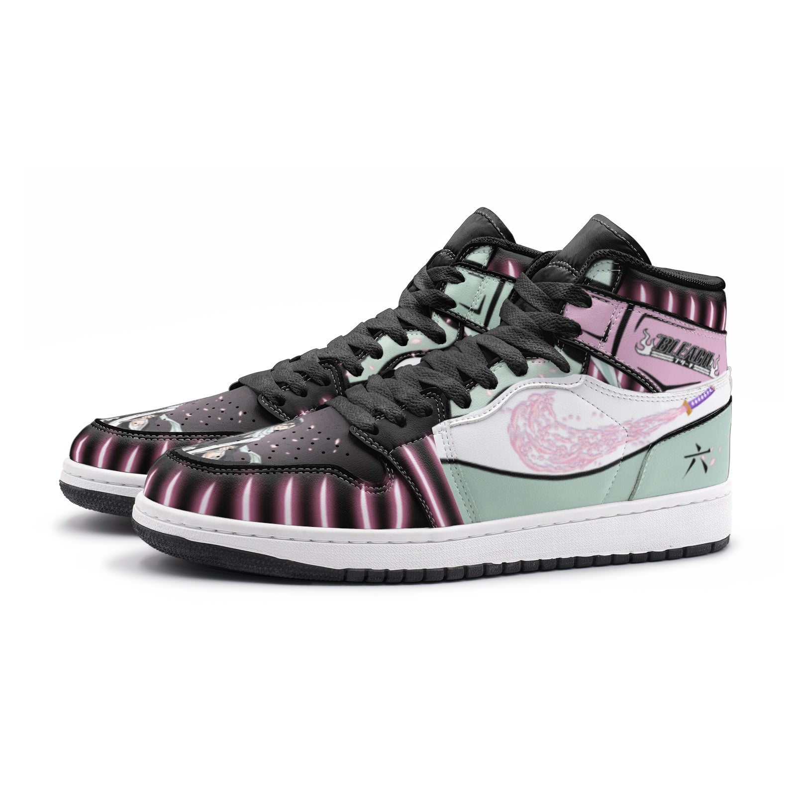 Morukai "Kuchiki Byakuya Bankai Burichi V2 Mid 1 Basketball Shoes