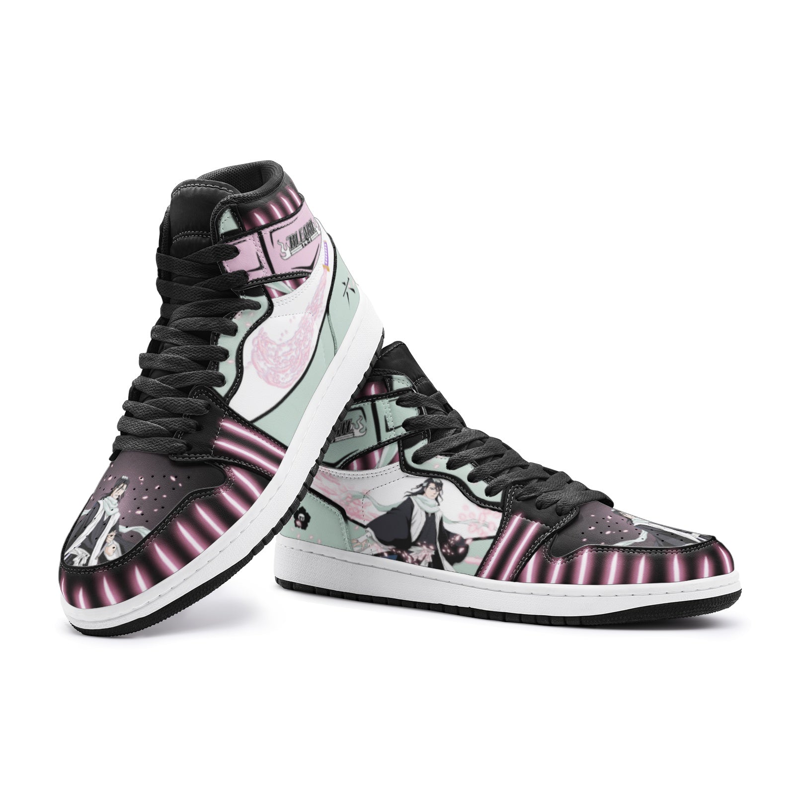 Morukai "Kuchiki Byakuya Bankai Burichi V2 Mid 1 Basketball Shoes