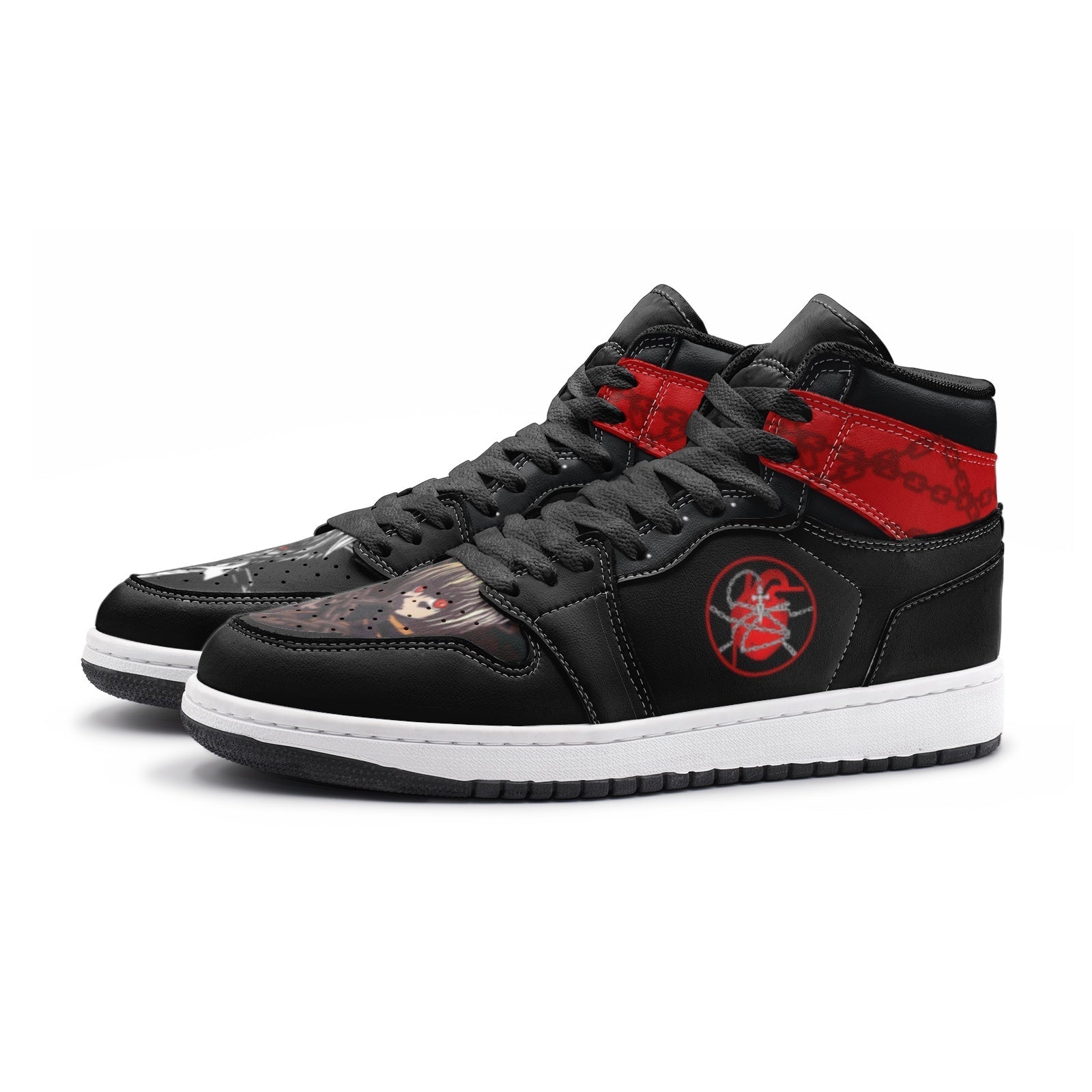 Morukai "Kurapika Chain Bastard Hunter x Hunter Mid 1 Basketball Shoes