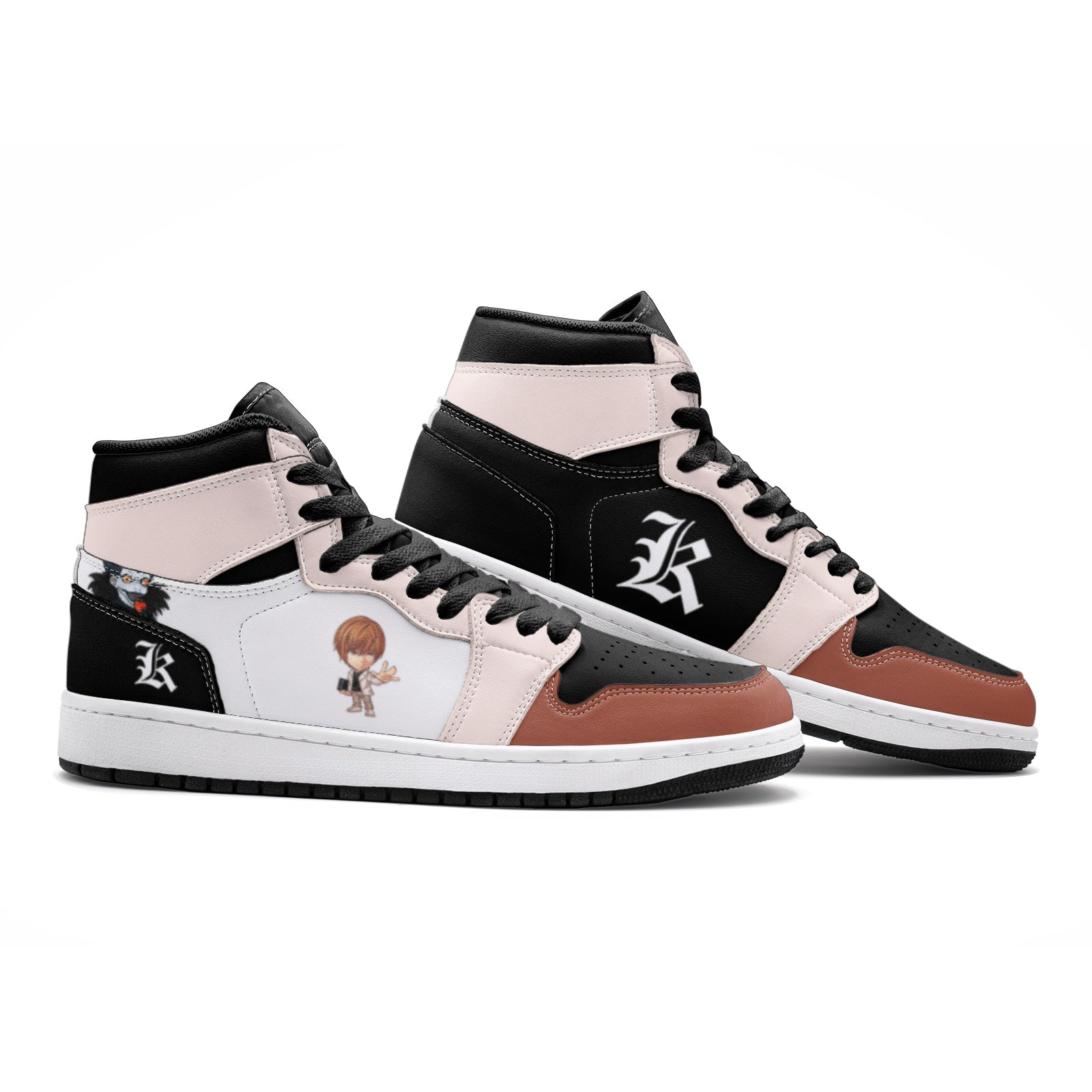 Morukai "Light Yagami Desu Noto Mid 1 Basketball Shoes