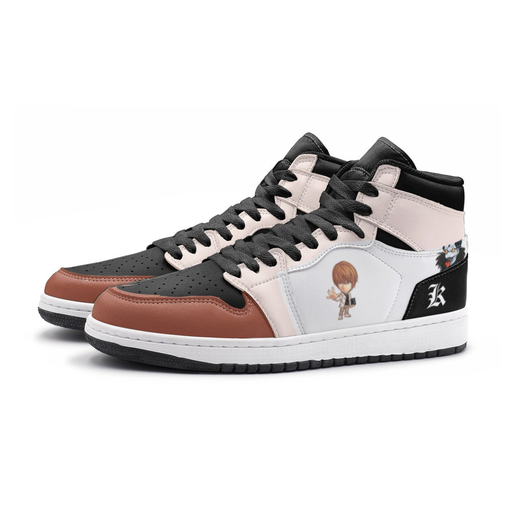 Morukai "Light Yagami Desu Noto Mid 1 Basketball Shoes