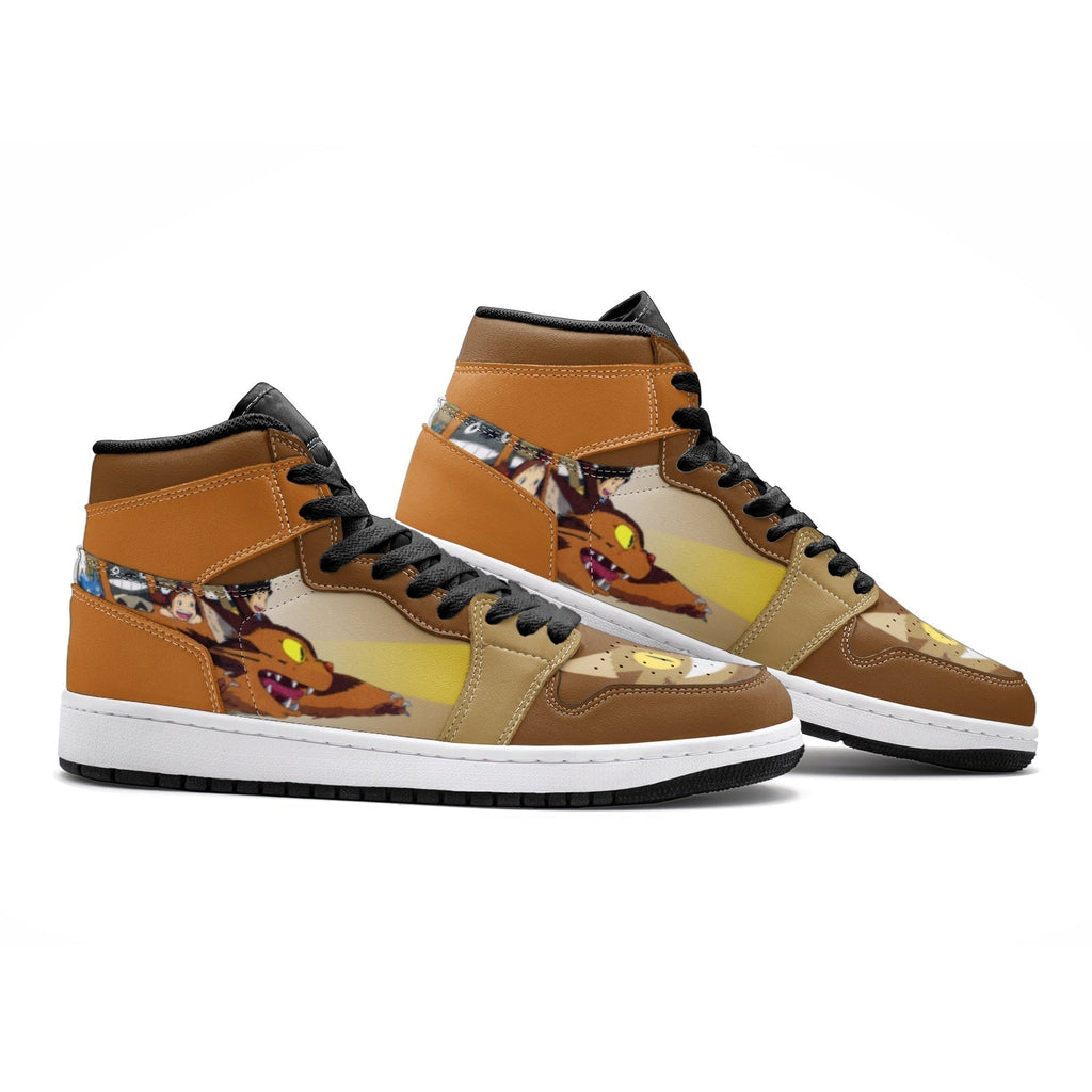 Morukai "Magic Cat Bus My Neighbor Totoro Mid 1 Basketball Shoes