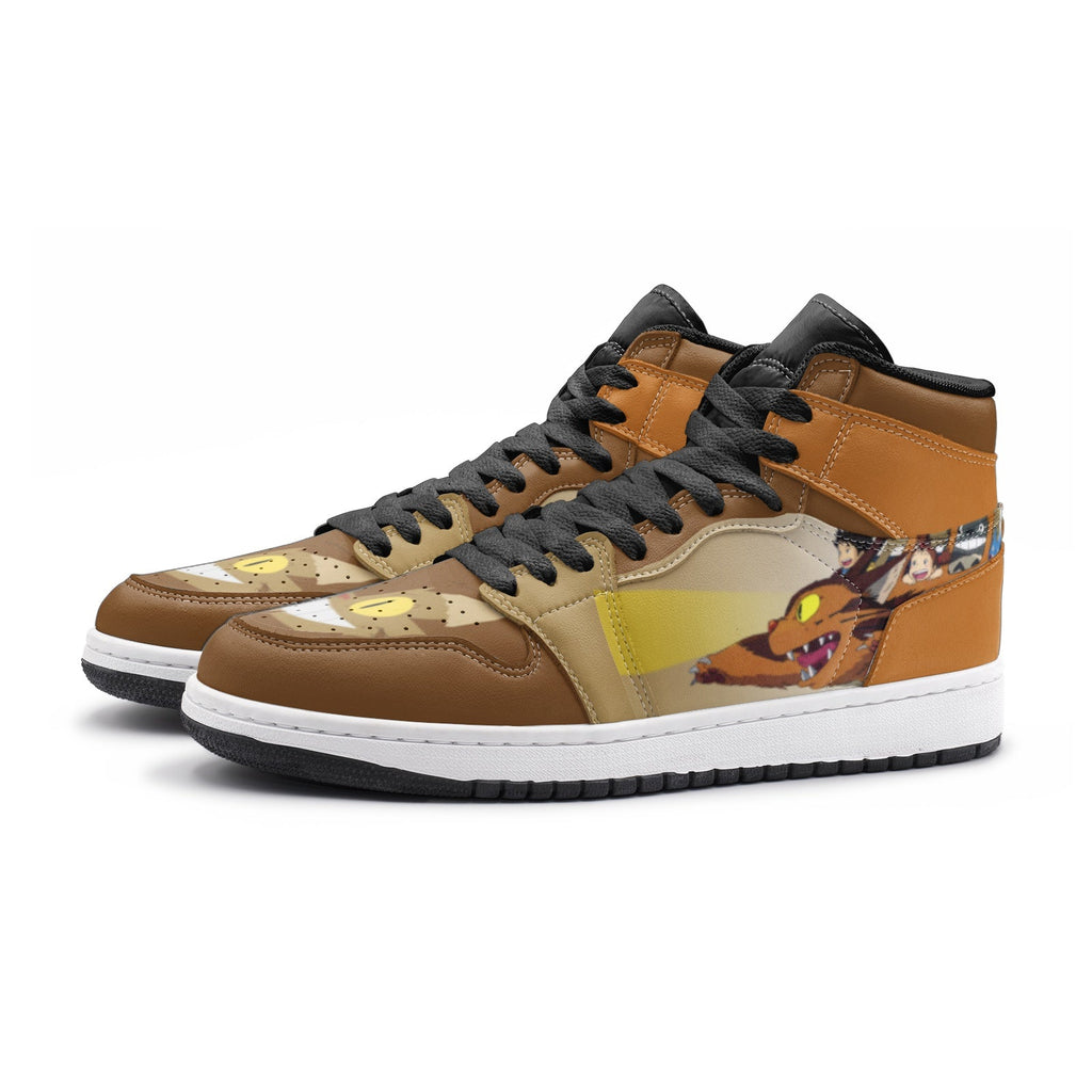 Morukai "Magic Cat Bus My Neighbor Totoro Mid 1 Basketball Shoes