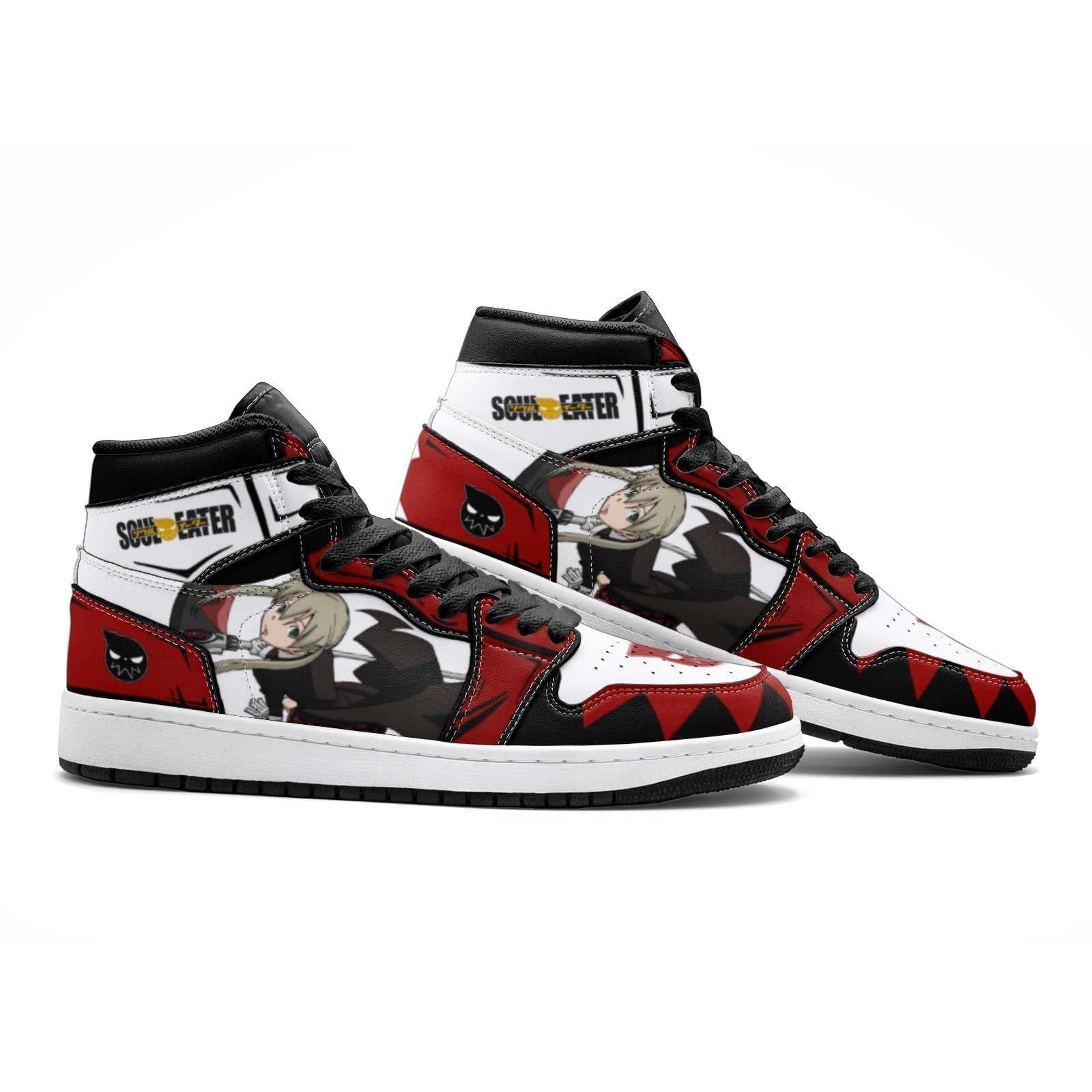 Morukai "Maka Albarn Soul Eater V2 Mid 1 Basketball Shoes