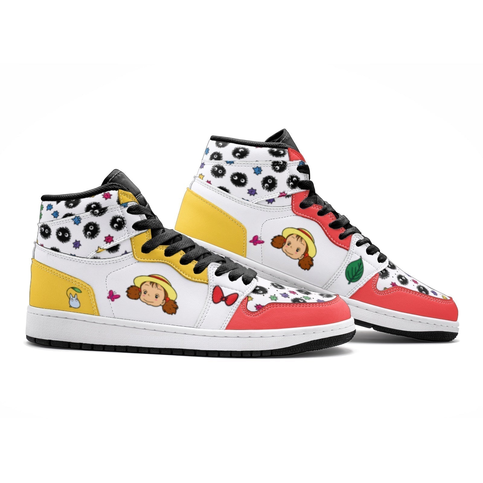 Morukai "Mei Kusakabe My Neighbor Totoro Mid 1 Basketball Shoes