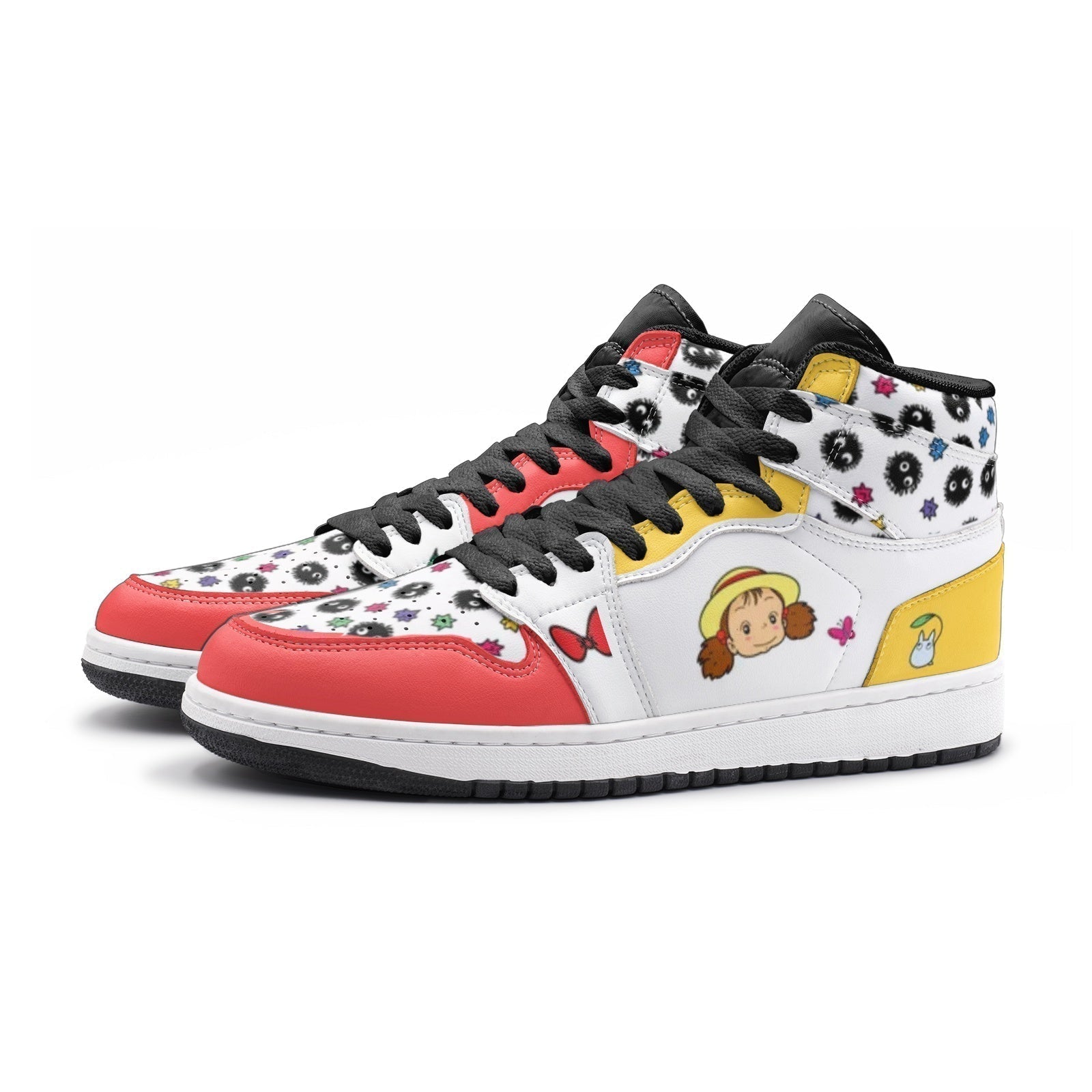 Morukai "Mei Kusakabe My Neighbor Totoro Mid 1 Basketball Shoes