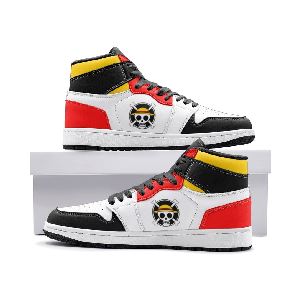 Morukai "Monkey D. Luffy One Piece Mid 1 Basketball Shoes