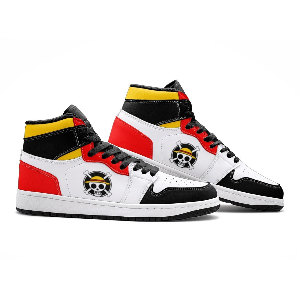 Morukai "Monkey D. Luffy One Piece Mid 1 Basketball Shoes