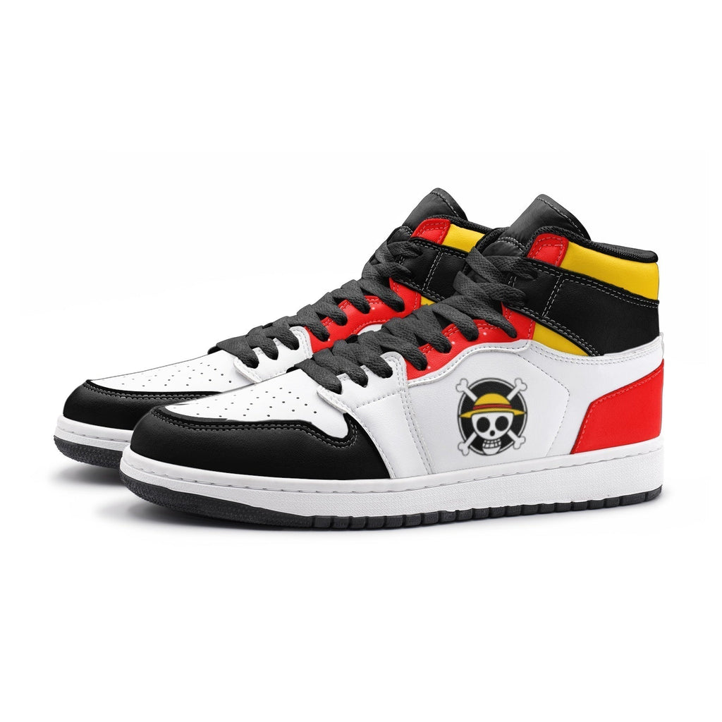 Morukai "Monkey D. Luffy One Piece Mid 1 Basketball Shoes