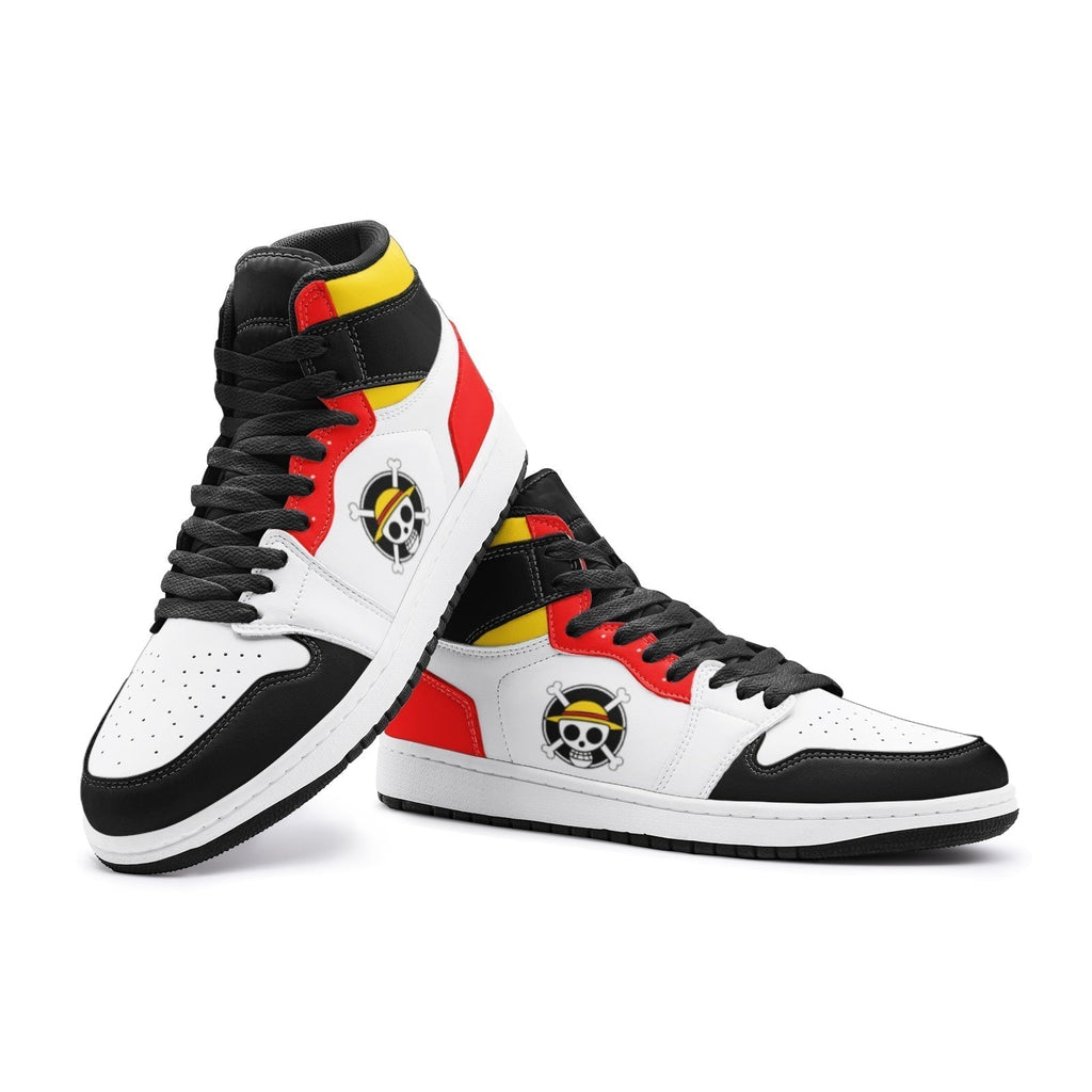 Morukai "Monkey D. Luffy One Piece Mid 1 Basketball Shoes