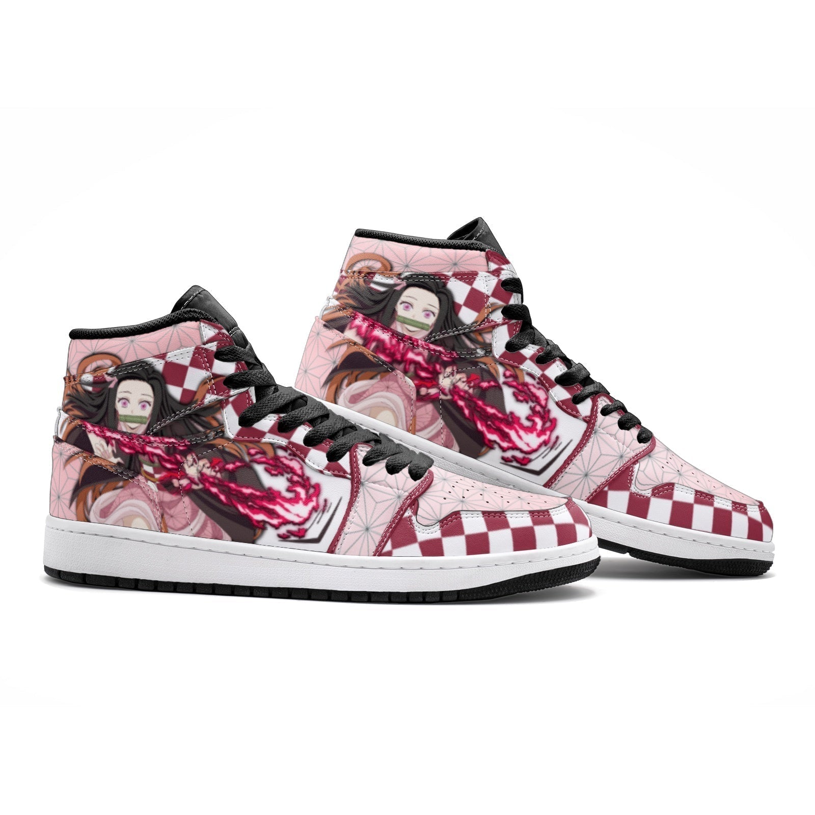 Morukai "Nezuko Demon Slayer Mid 1 Basketball Shoes