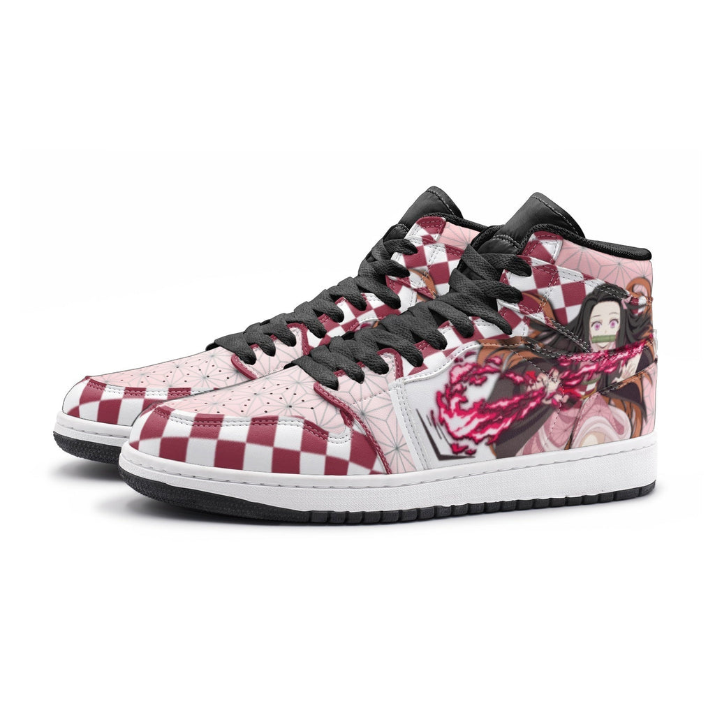 Morukai "Nezuko Demon Slayer Mid 1 Basketball Shoes