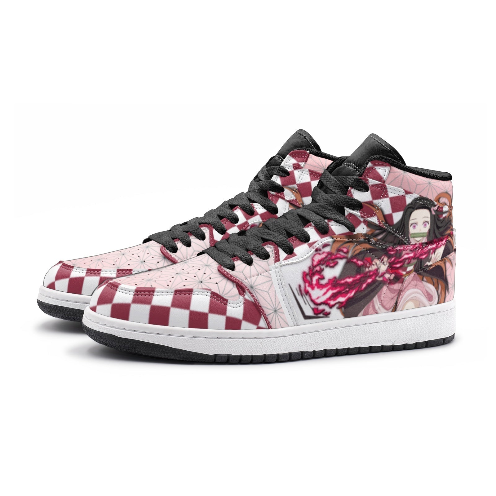 Morukai "Nezuko Demon Slayer Mid 1 Basketball Shoes