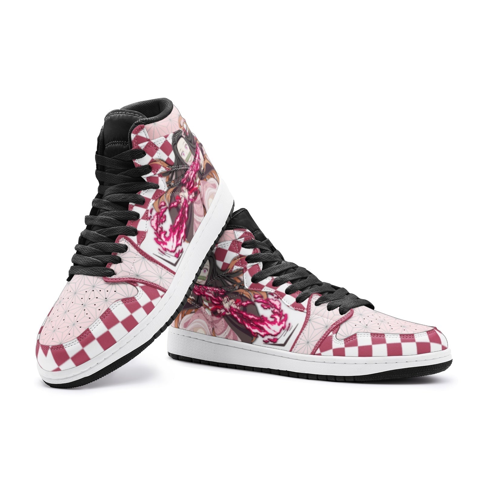 Morukai "Nezuko Demon Slayer Mid 1 Basketball Shoes