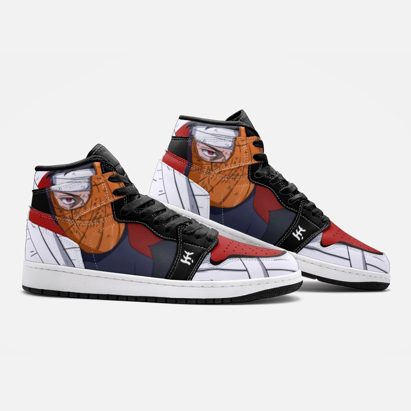 Morukai "Obito Tobi Clan Reveal Ninja V2 Mid 1 Basketball Shoes