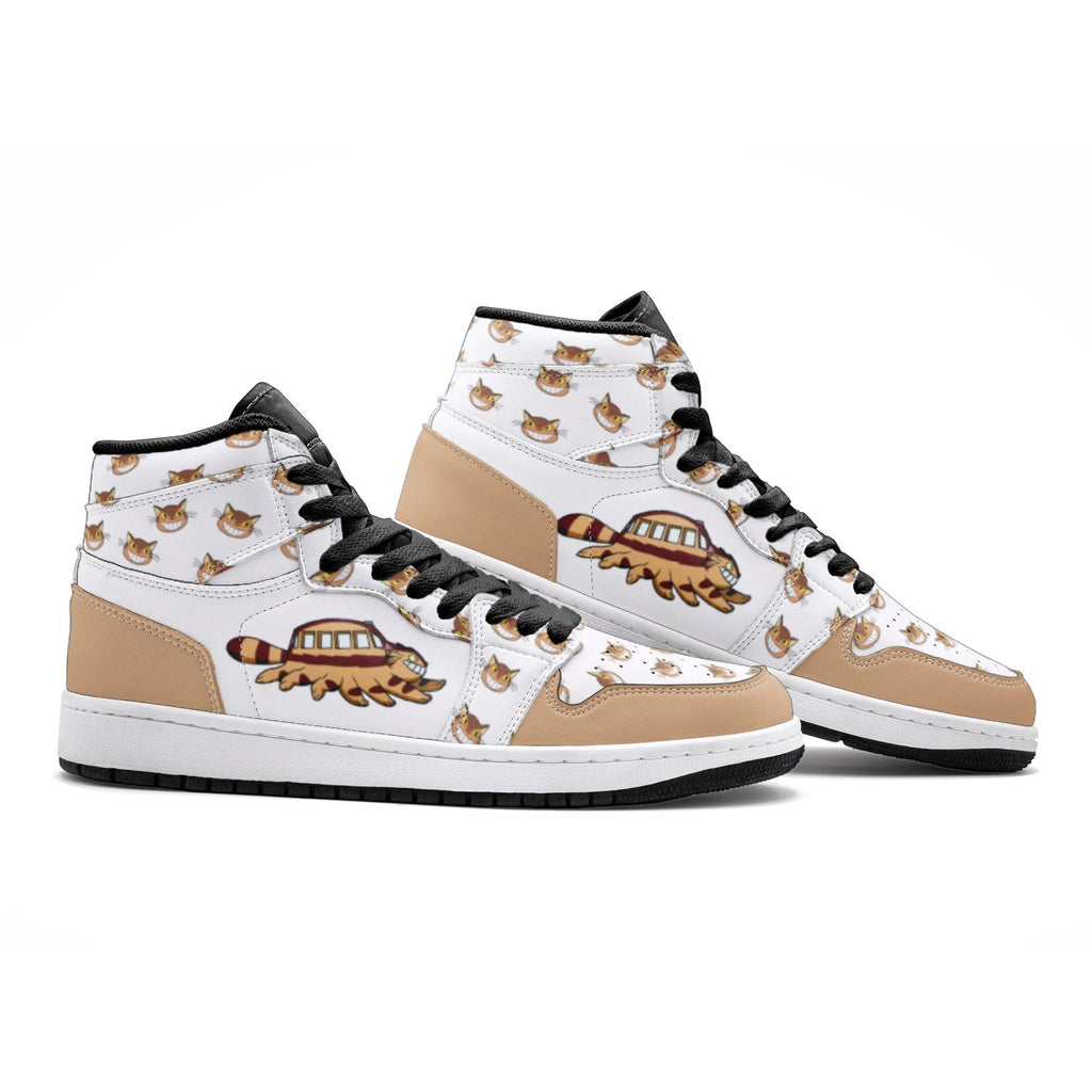 Morukai "Running Cat Bus My Neighbor Totoro Mid 1 Basketball Shoes