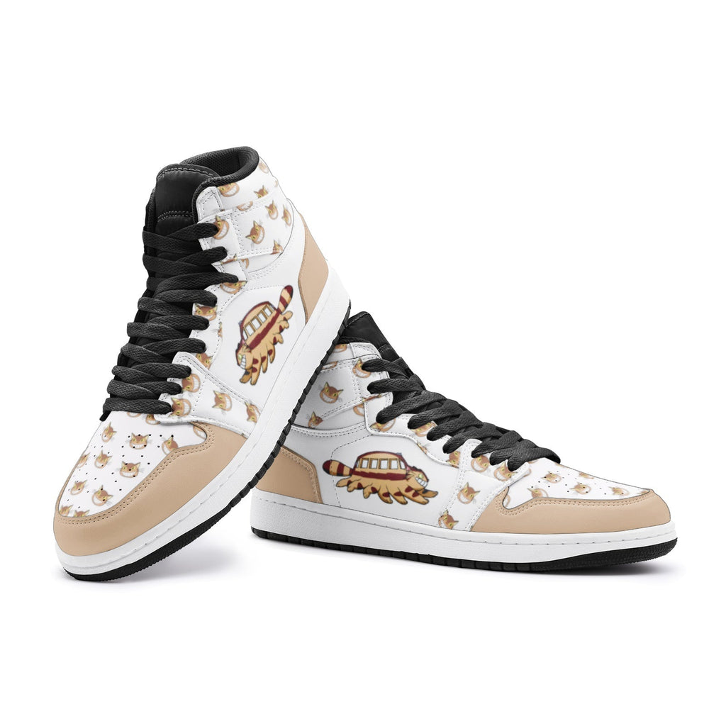 Morukai "Running Cat Bus My Neighbor Totoro Mid 1 Basketball Shoes